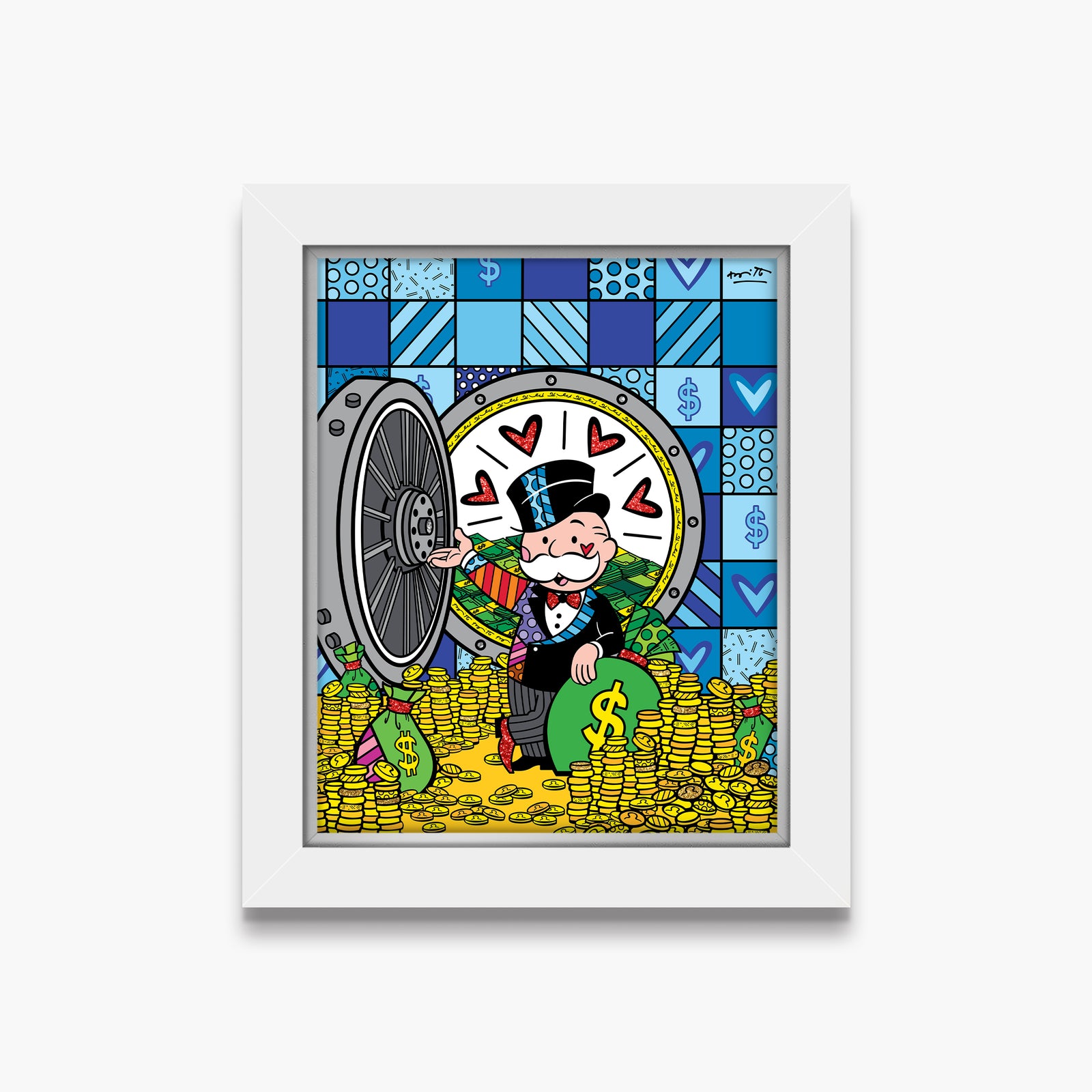 Making A Fortune (Monopoly By Britto) - Limited Edition Print