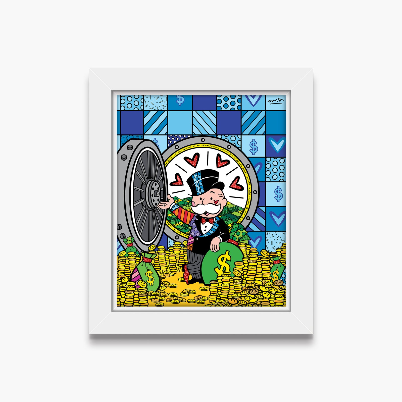 Making A Fortune (Monopoly By Britto) - Limited Edition Print