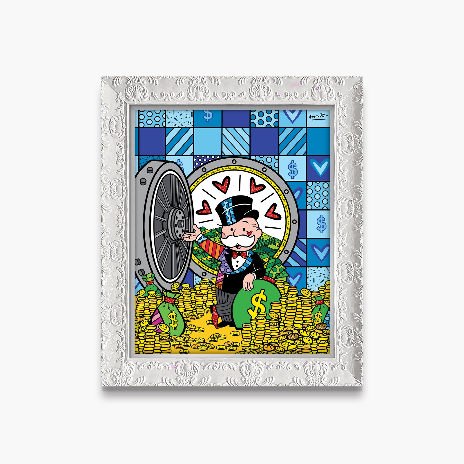 Making A Fortune (Monopoly By Britto) - Limited Edition Print