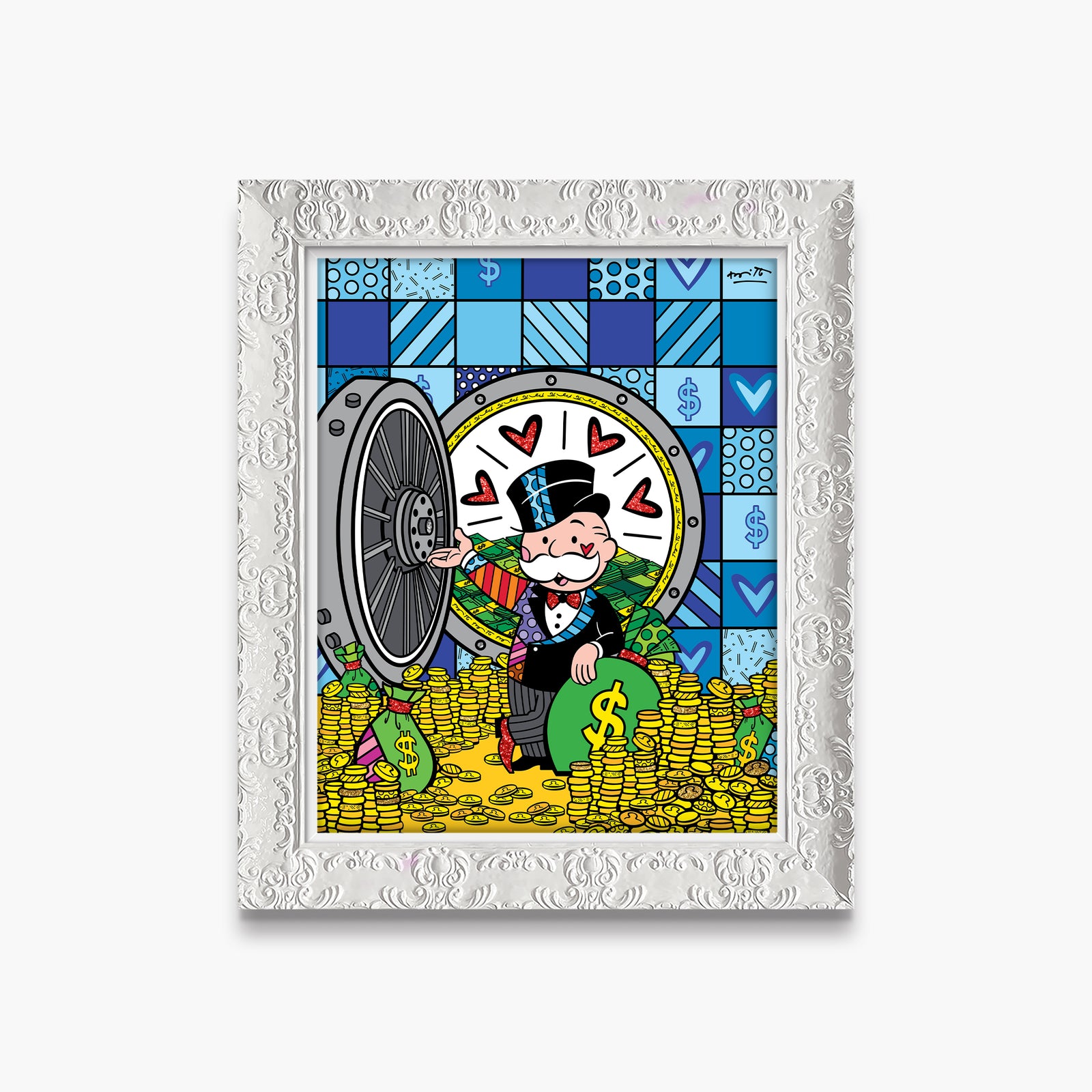 Making A Fortune (Monopoly By Britto) - Limited Edition Print