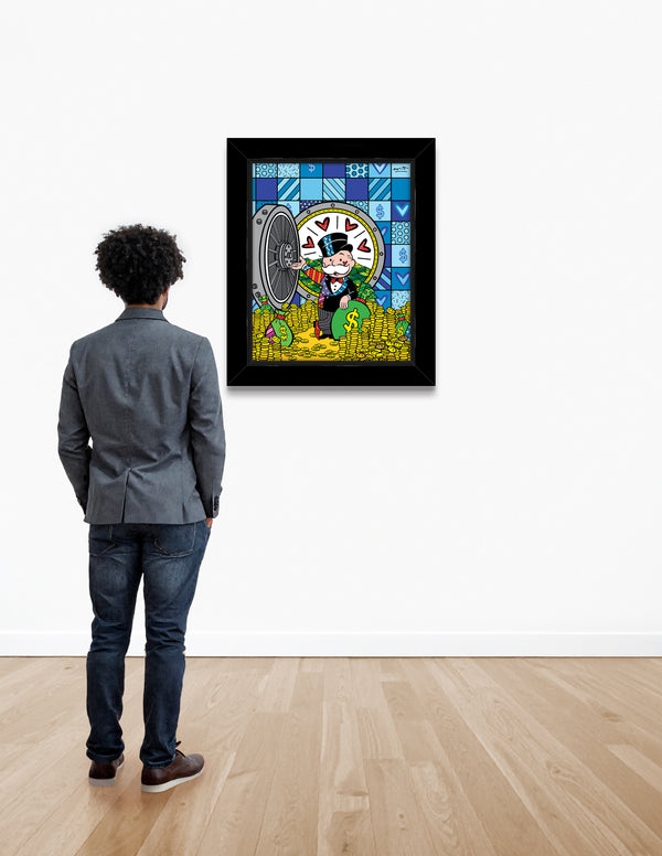 Making A Fortune (Monopoly By Britto) - Limited Edition Print