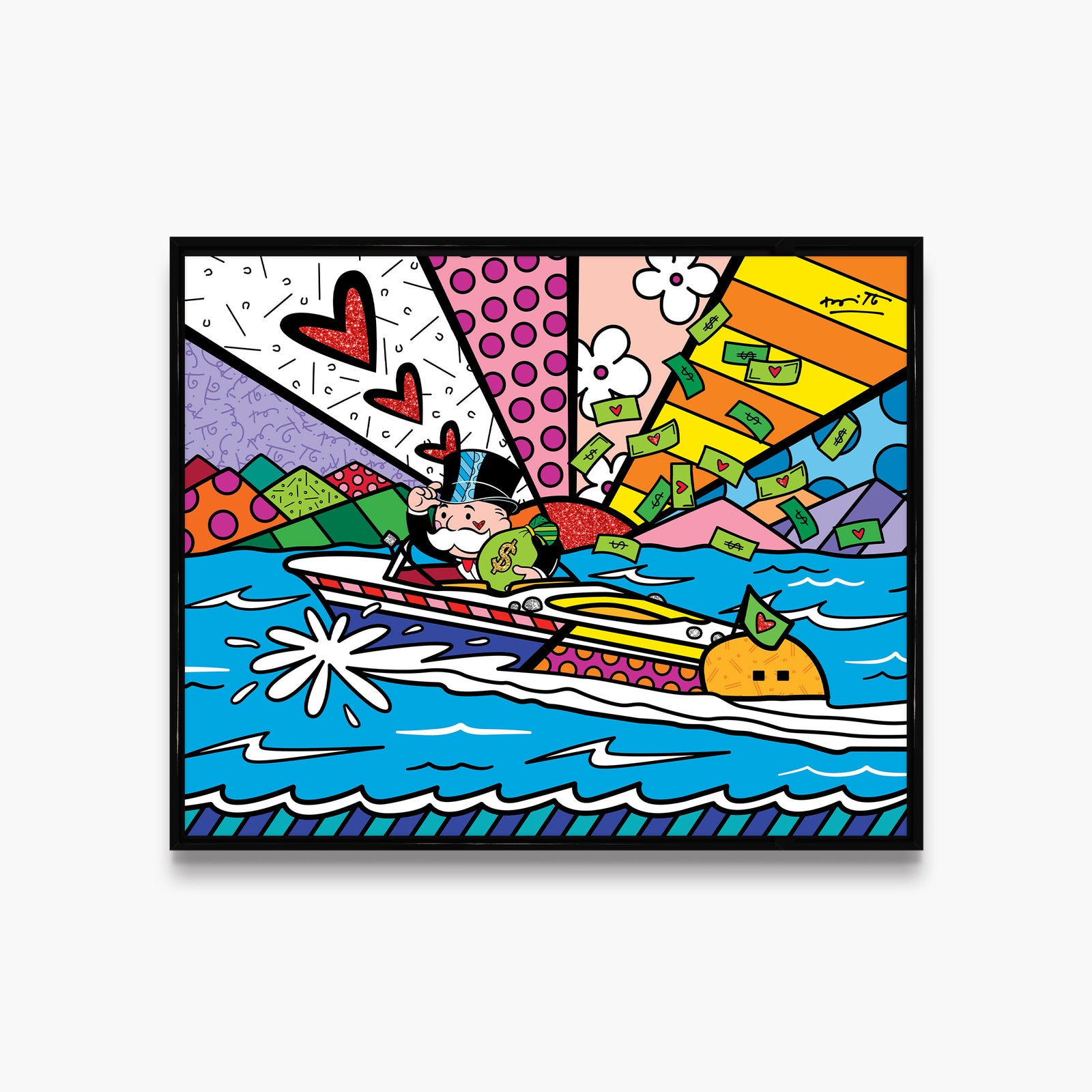 Cash Flow (Monopoly By Britto) - Limited Edition Print