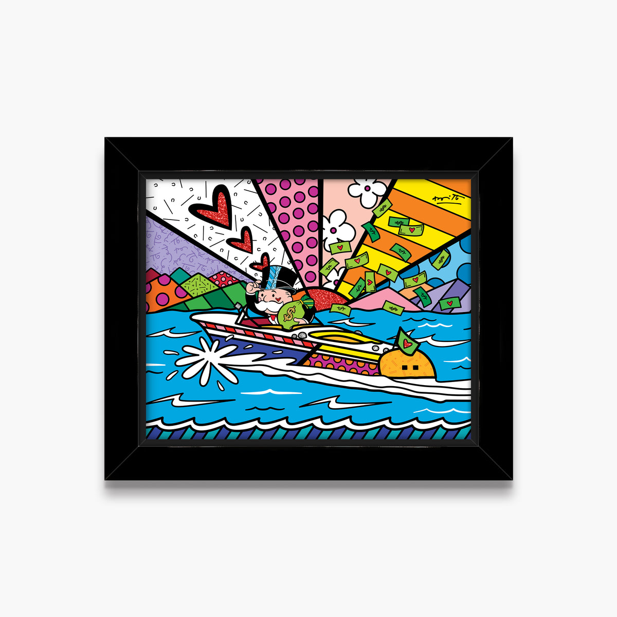 Cash Flow (Monopoly By Britto) - Limited Edition Print