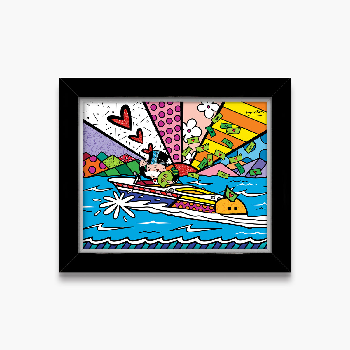 Cash Flow (Monopoly By Britto) - Limited Edition Print