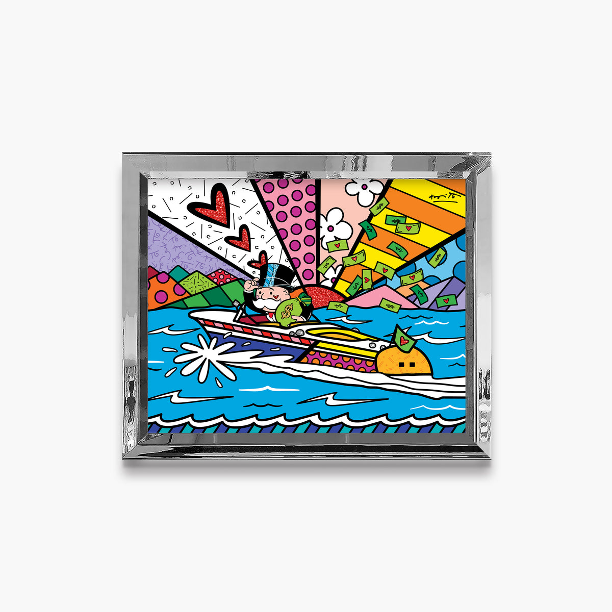 Cash Flow (Monopoly By Britto) - Limited Edition Print