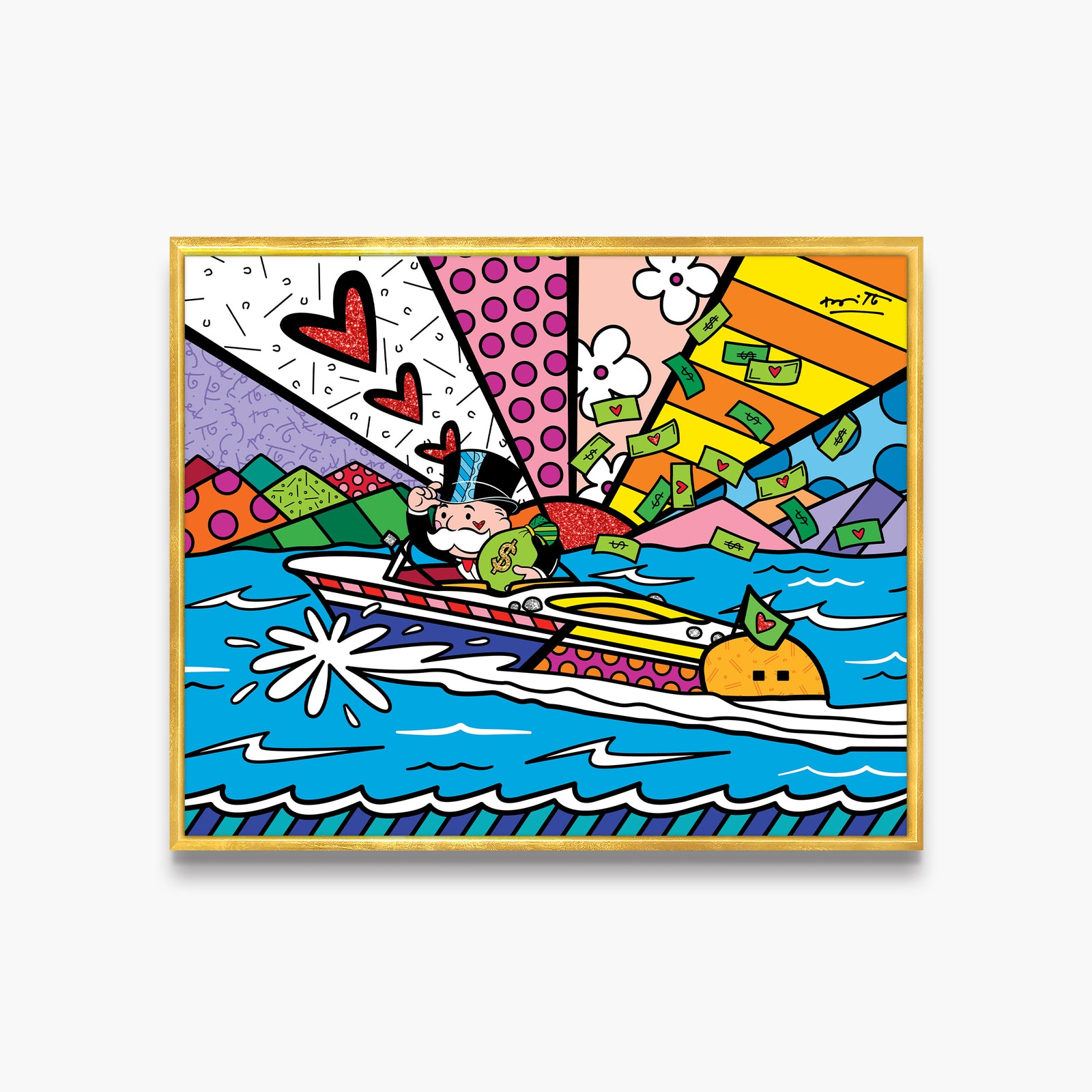 Cash Flow (Monopoly By Britto) - Limited Edition Print
