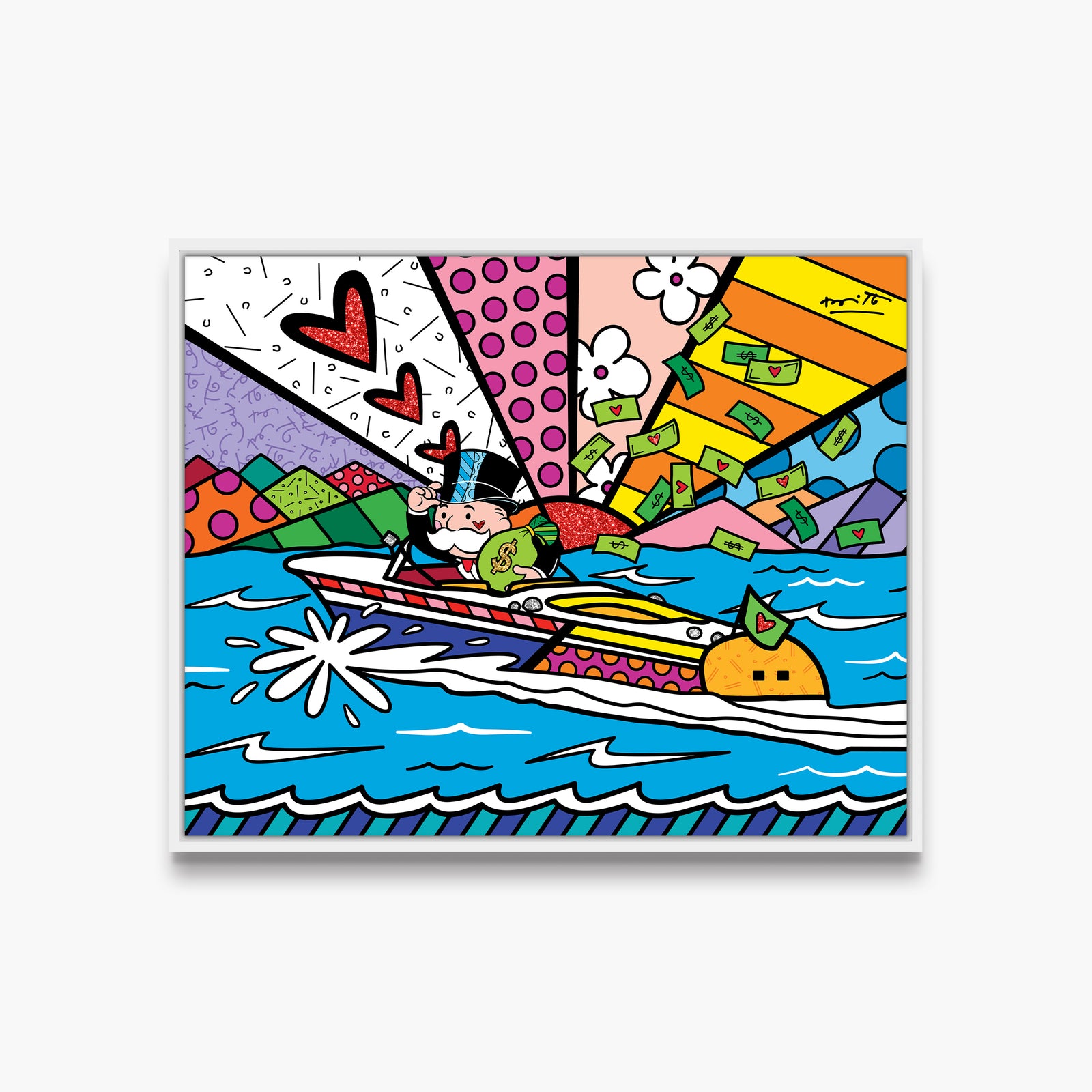 Cash Flow (Monopoly By Britto) - Limited Edition Print