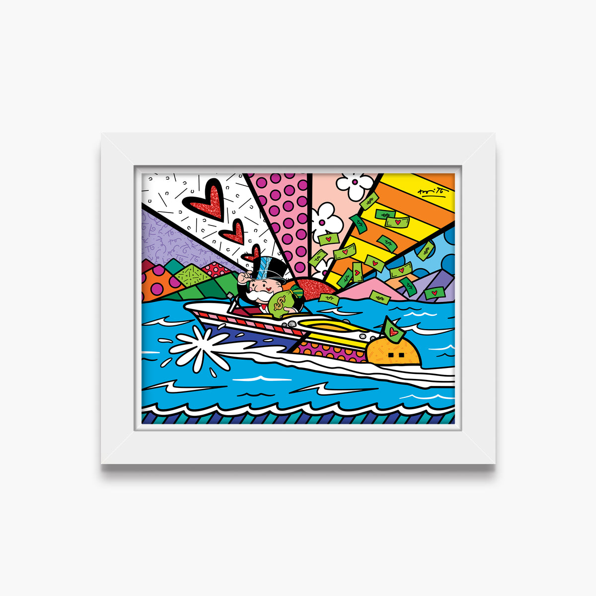 Cash Flow (Monopoly By Britto) - Limited Edition Print