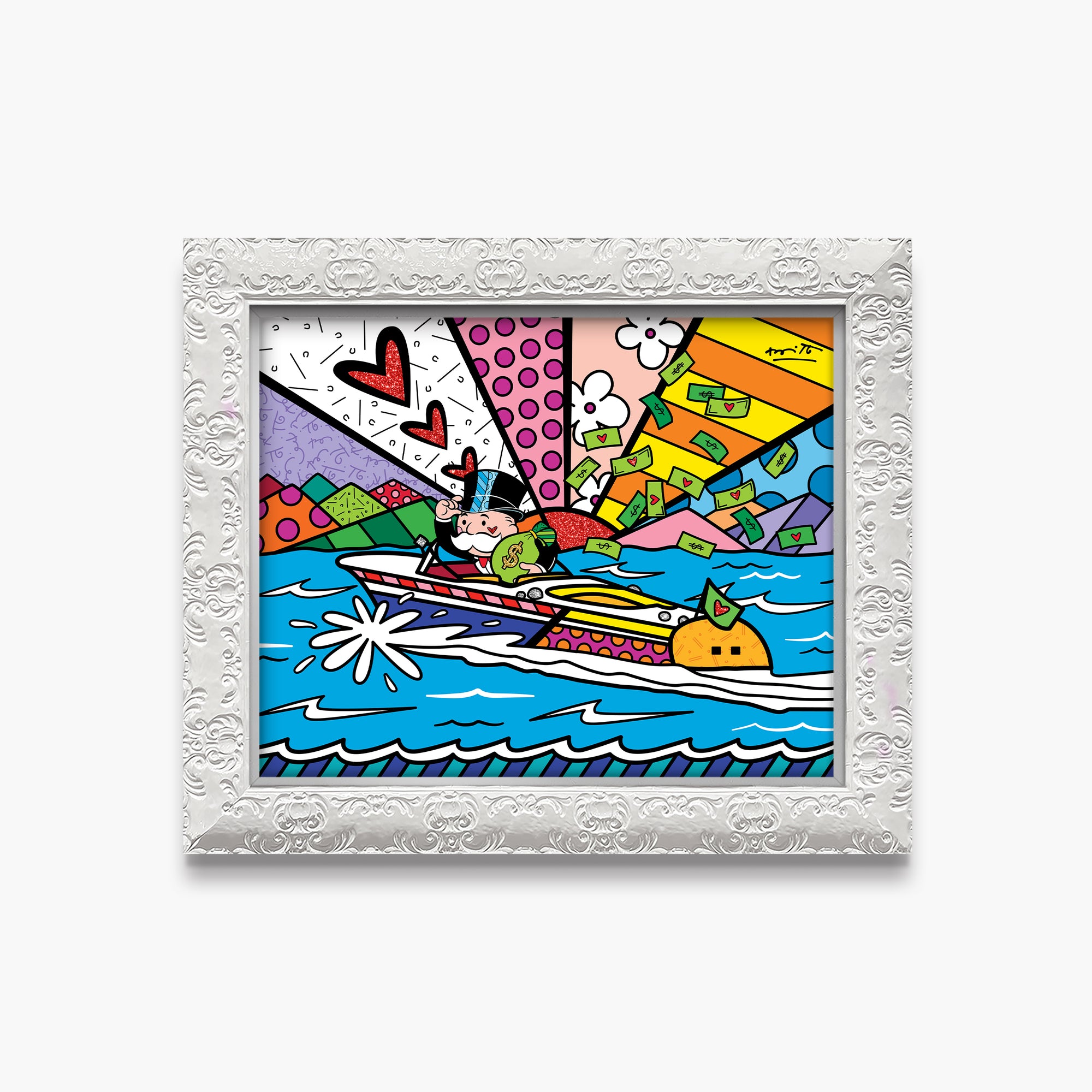 limited edition cash card Cash Flow (Monopoly By Britto) - Limited Edition Print