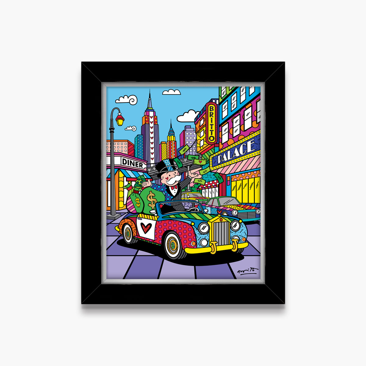 Love My Life (Monopoly By Britto) - Limited Edition Print