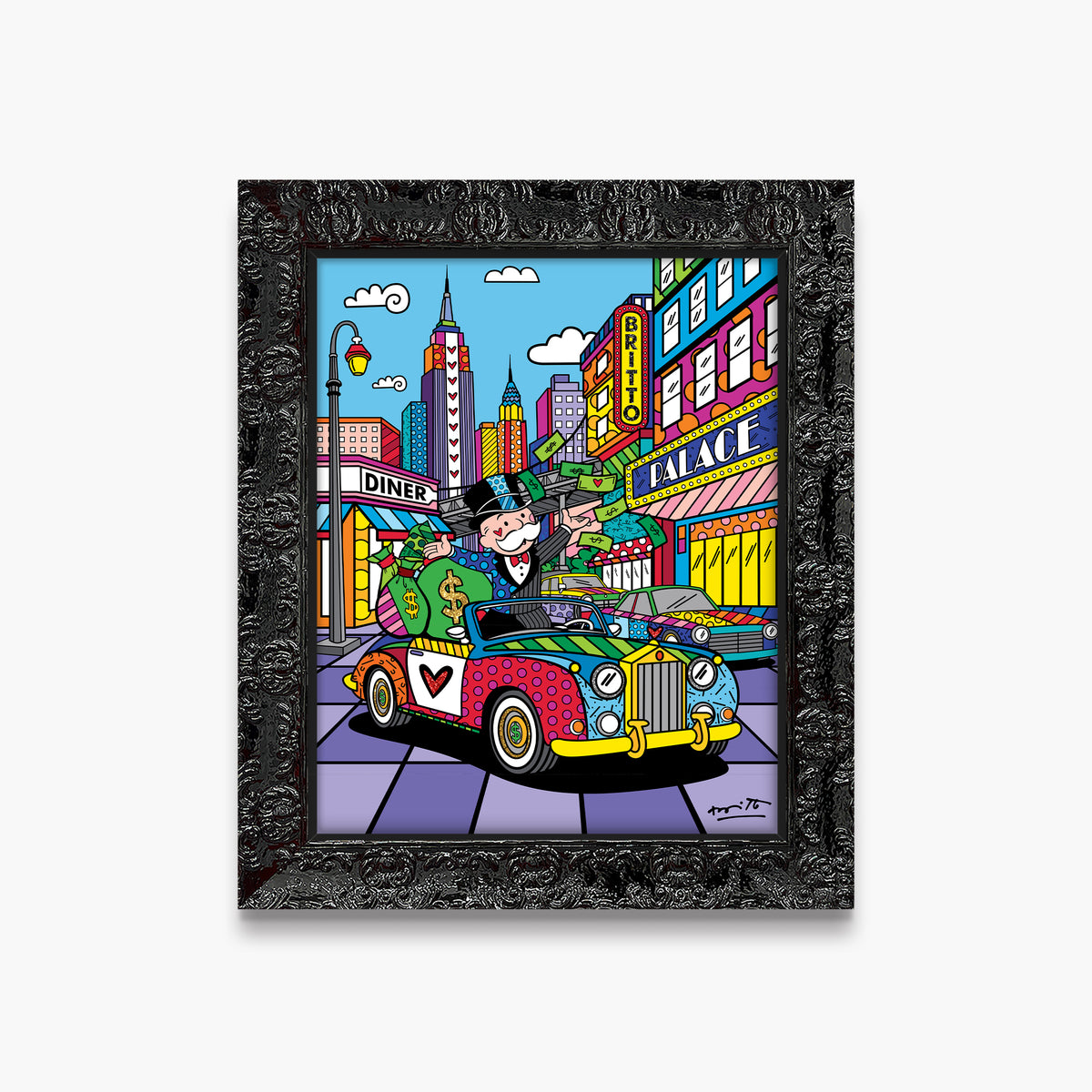 Love My Life (Monopoly By Britto) - Limited Edition Print