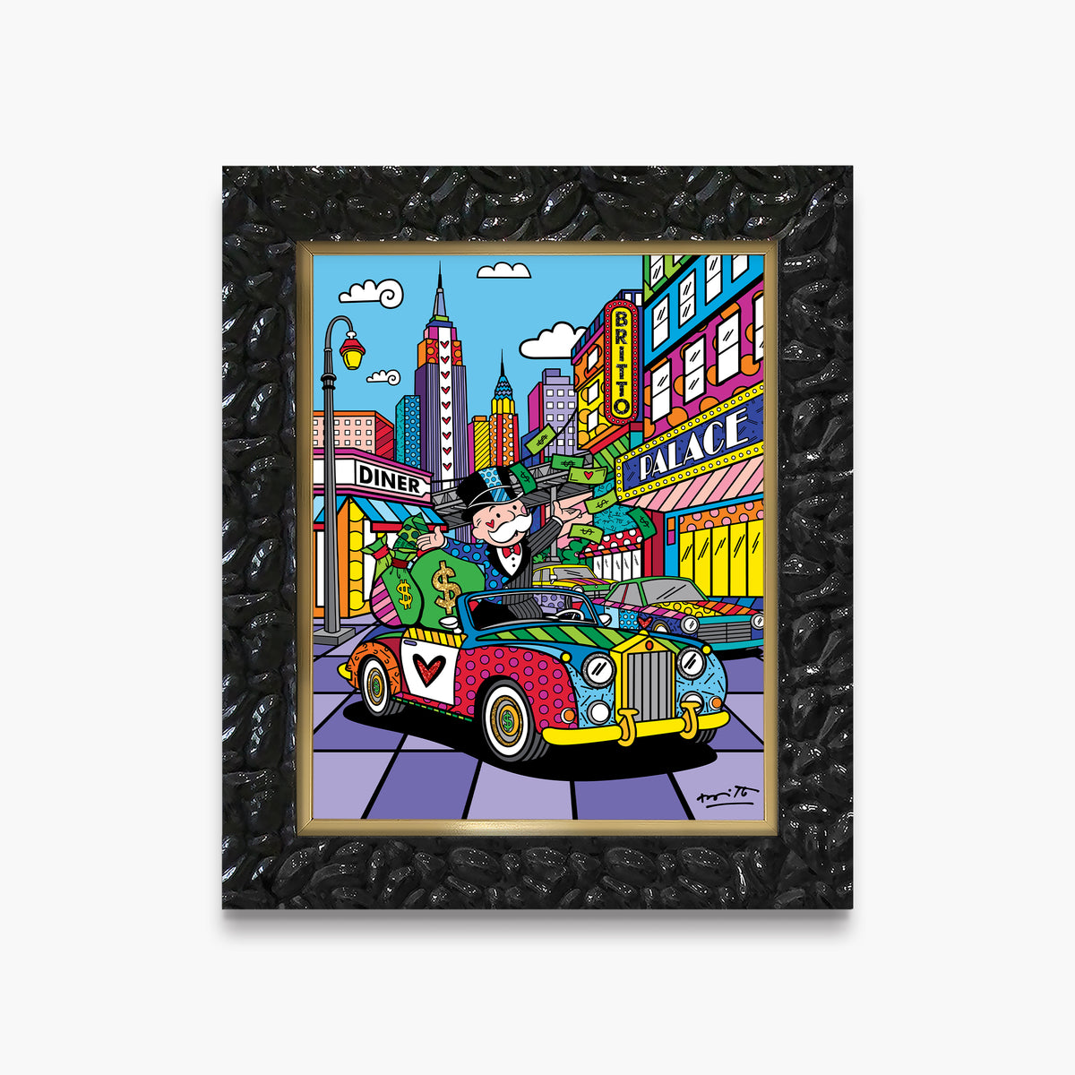 Love My Life (Monopoly By Britto) - Limited Edition Print
