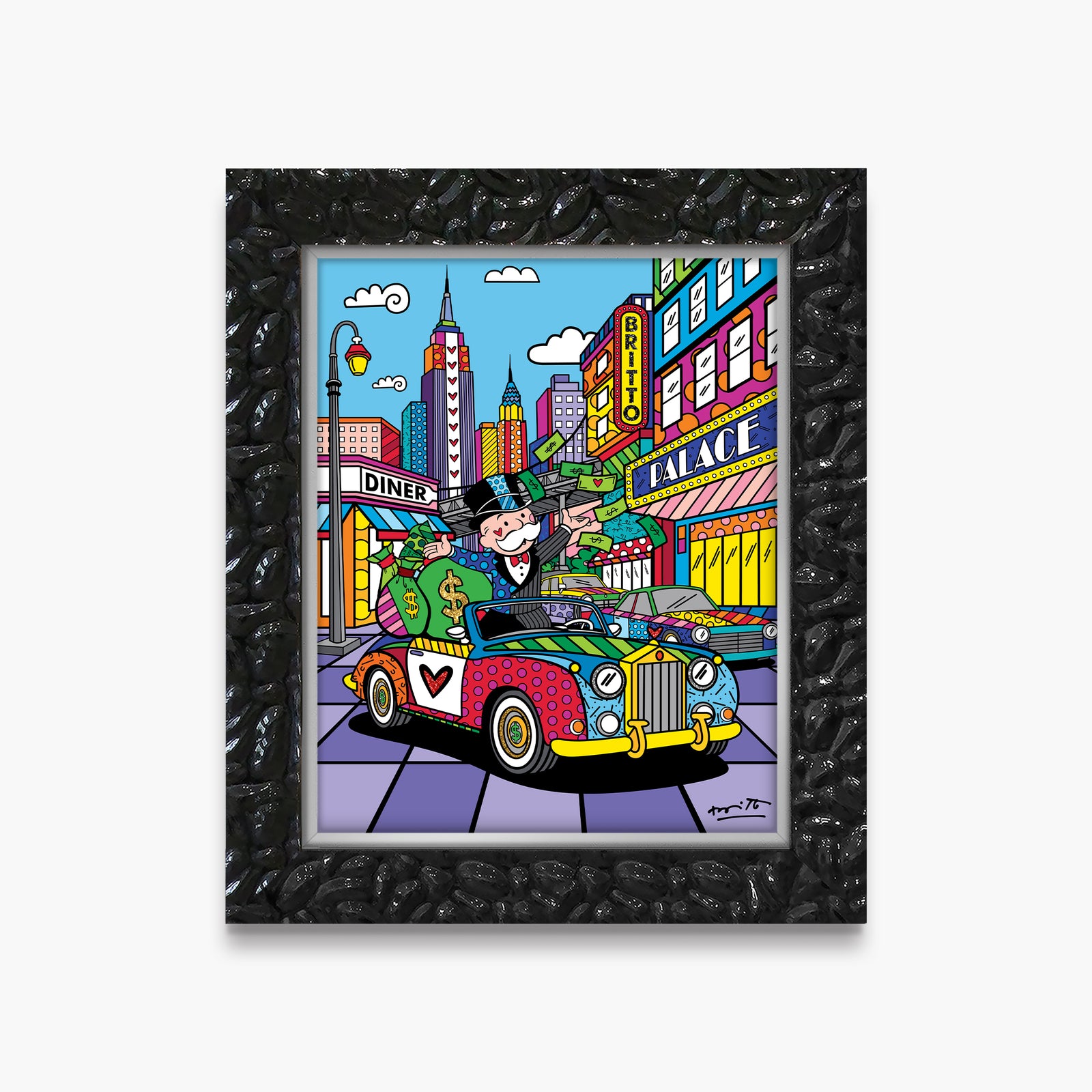 Love My Life (Monopoly By Britto) - Limited Edition Print