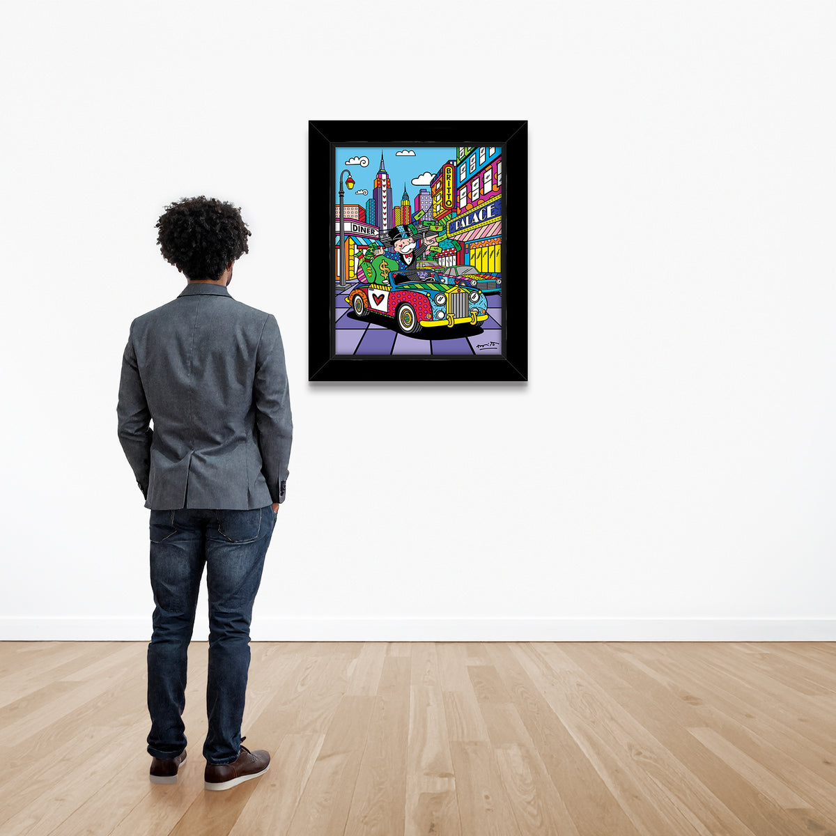 Love My Life (Monopoly By Britto) - Limited Edition Print