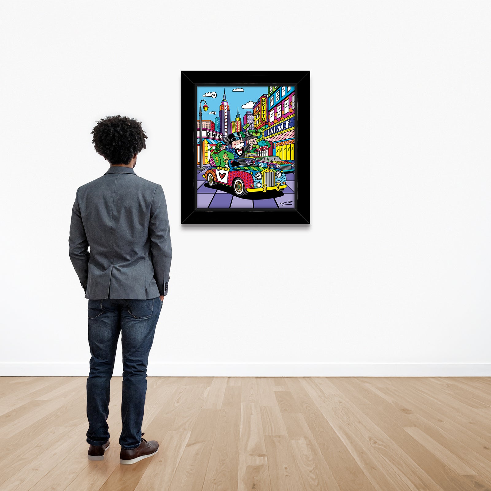 Love My Life (Monopoly By Britto) - Limited Edition Print