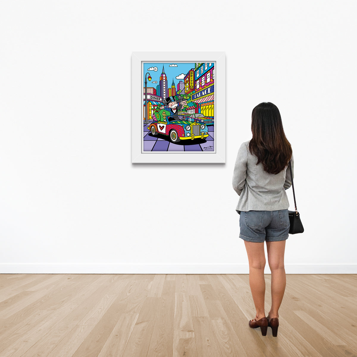 Love My Life (Monopoly By Britto) - Limited Edition Print