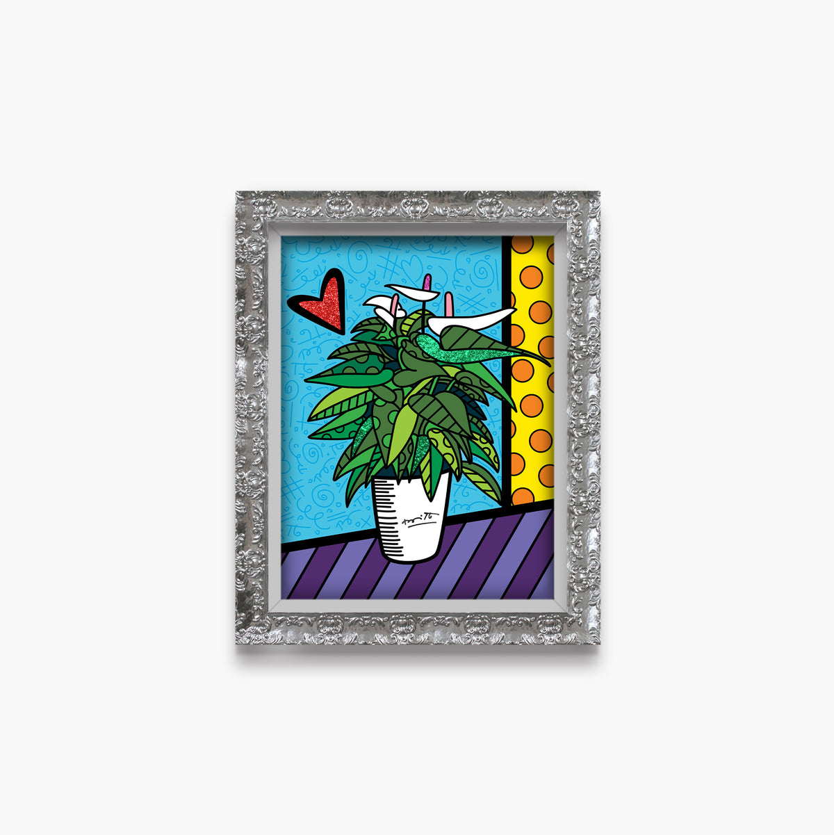 lily limited edition print  colorful decorative collectible gift idea