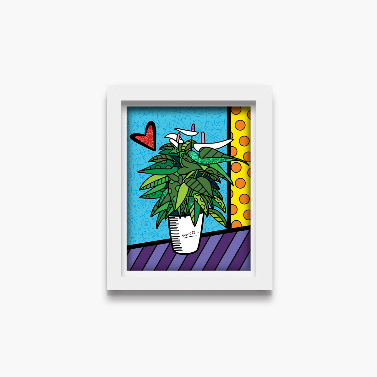 lily limited edition print  colorful decorative collectible gift idea