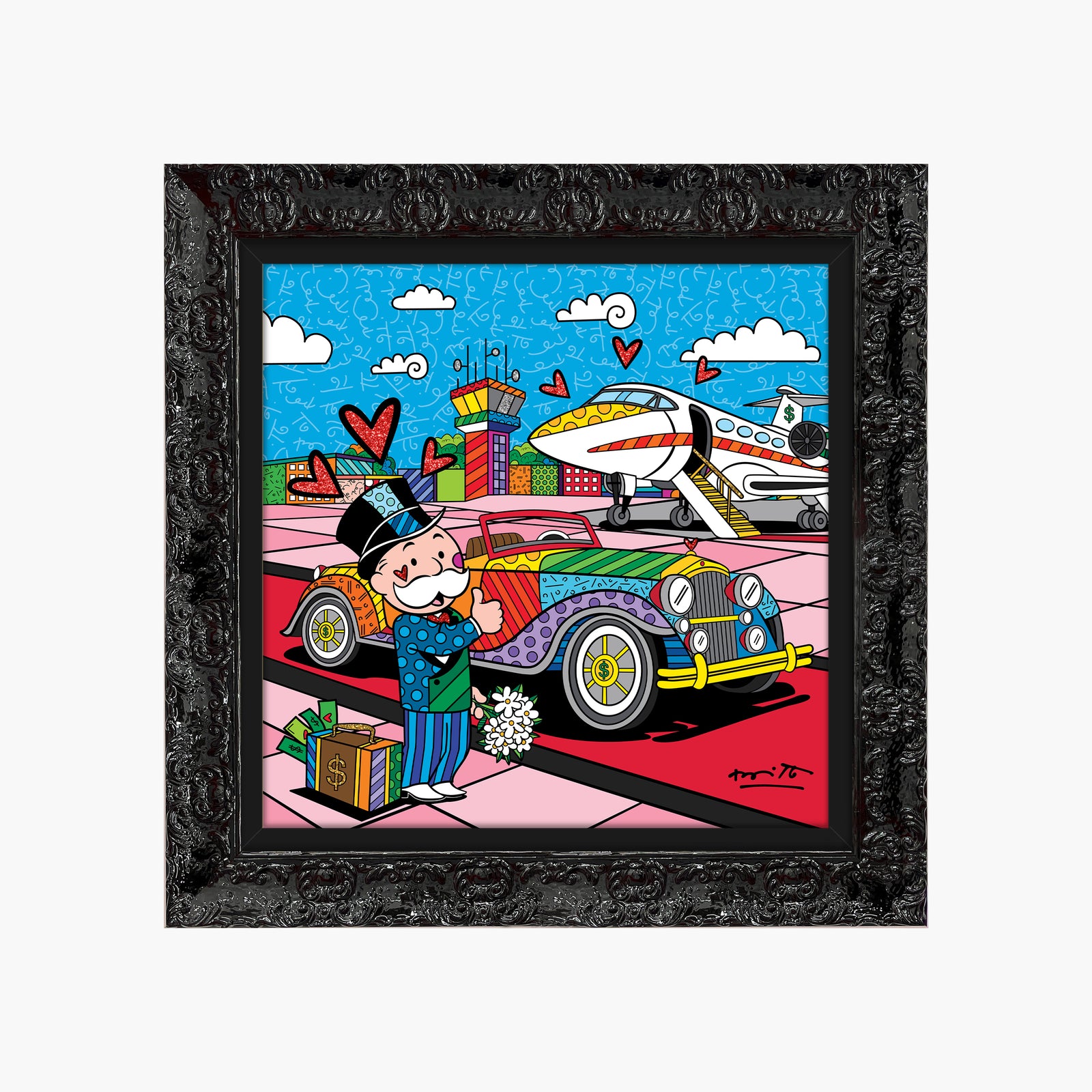 Billionaire's Club (Monopoly By Britto) - Limited Edition Print