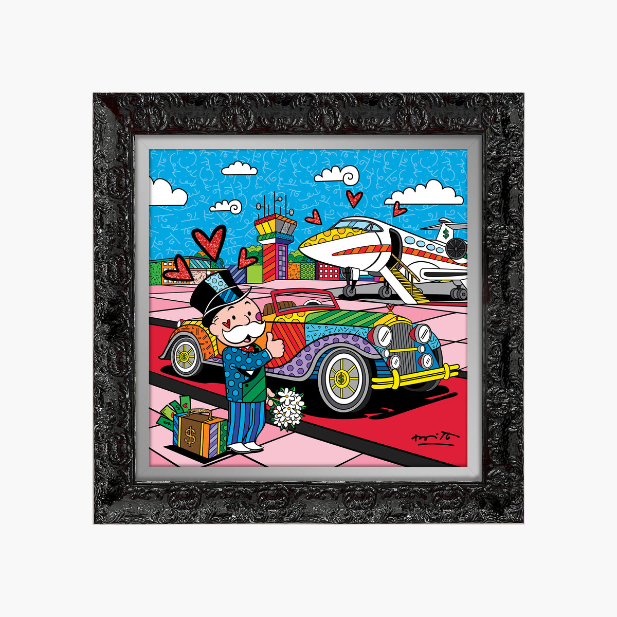 Billionaire's Club (Monopoly By Britto) - Limited Edition Print