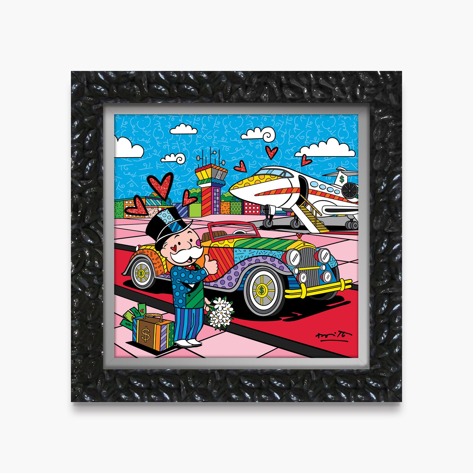 Billionaire's Club (Monopoly By Britto) - Limited Edition Print