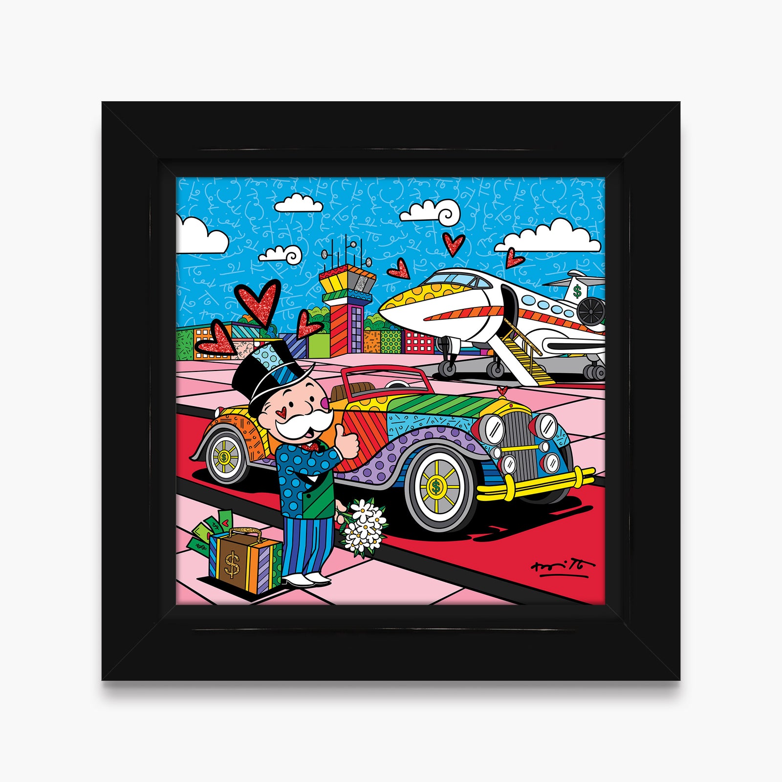 Billionaire's Club (Monopoly By Britto) - Limited Edition Print