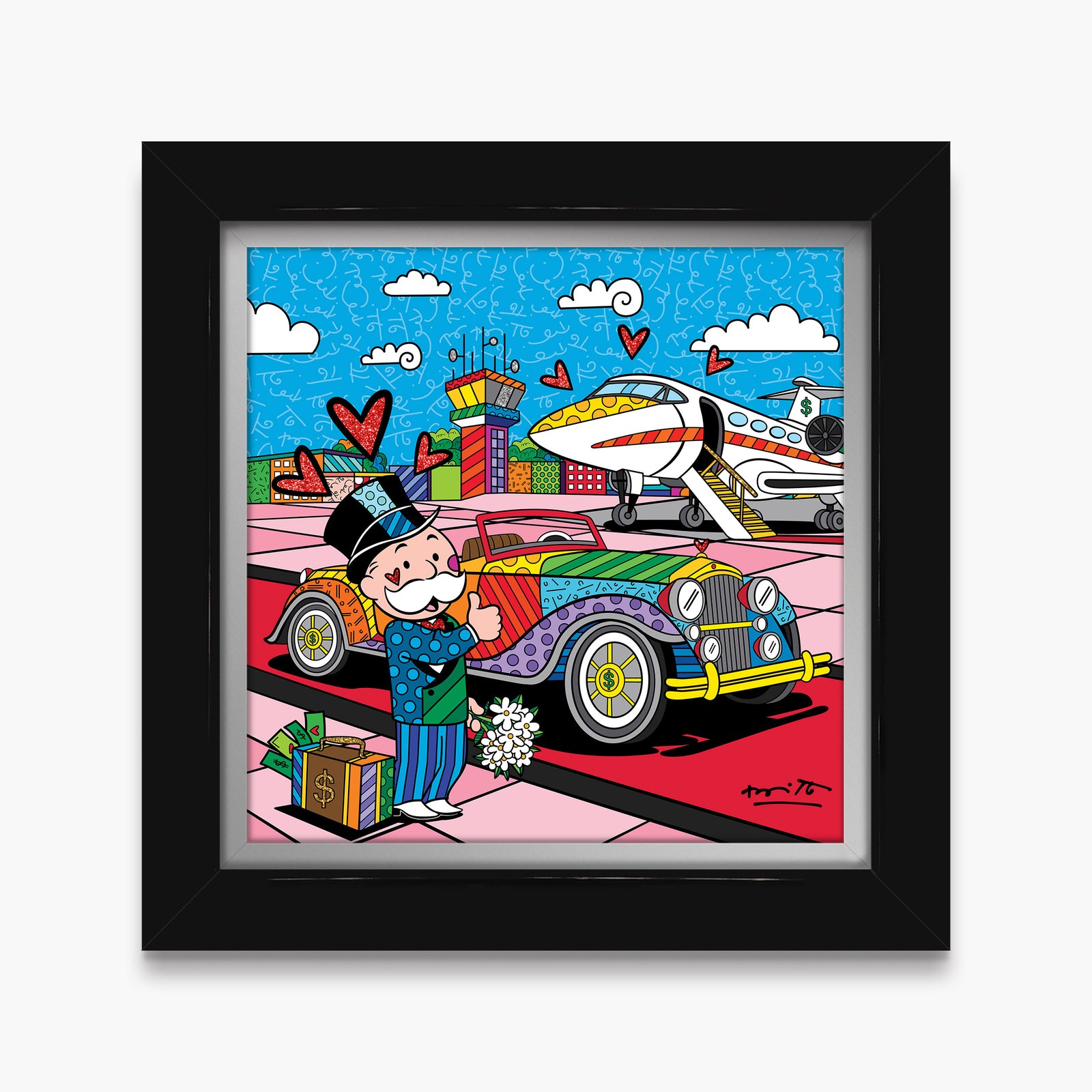 Billionaire's Club (Monopoly By Britto) - Limited Edition Print