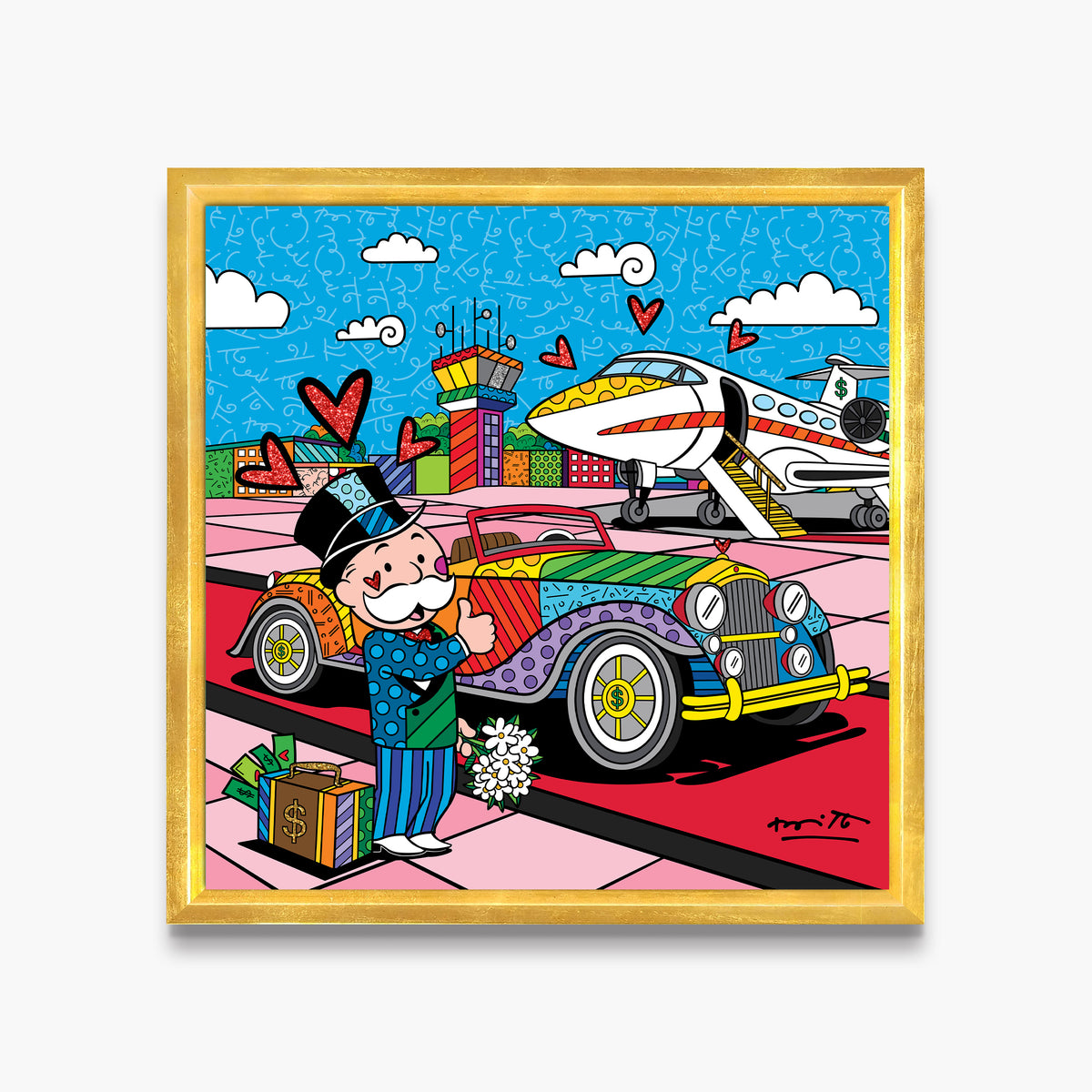 Billionaire's Club (Monopoly By Britto) - Limited Edition Print