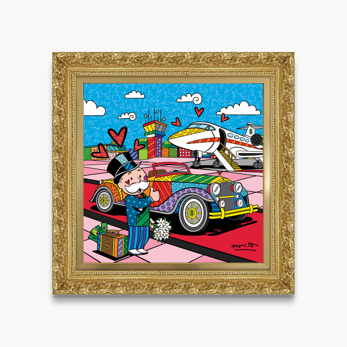 Billionaire's Club (Monopoly By Britto) - Limited Edition Print