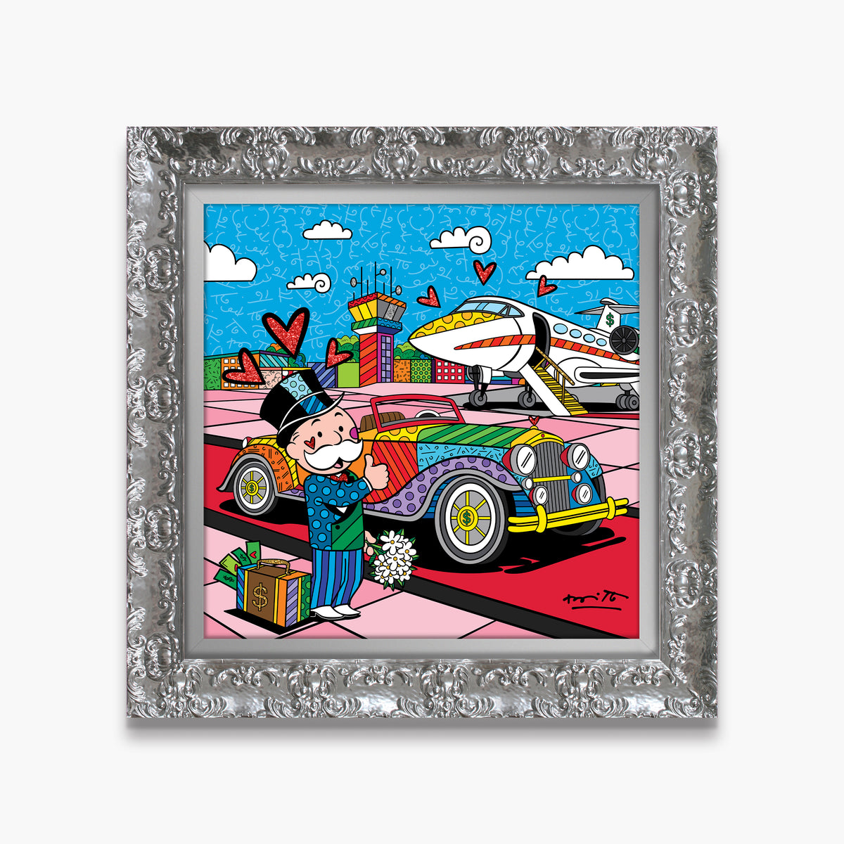 Billionaire's Club (Monopoly By Britto) - Limited Edition Print