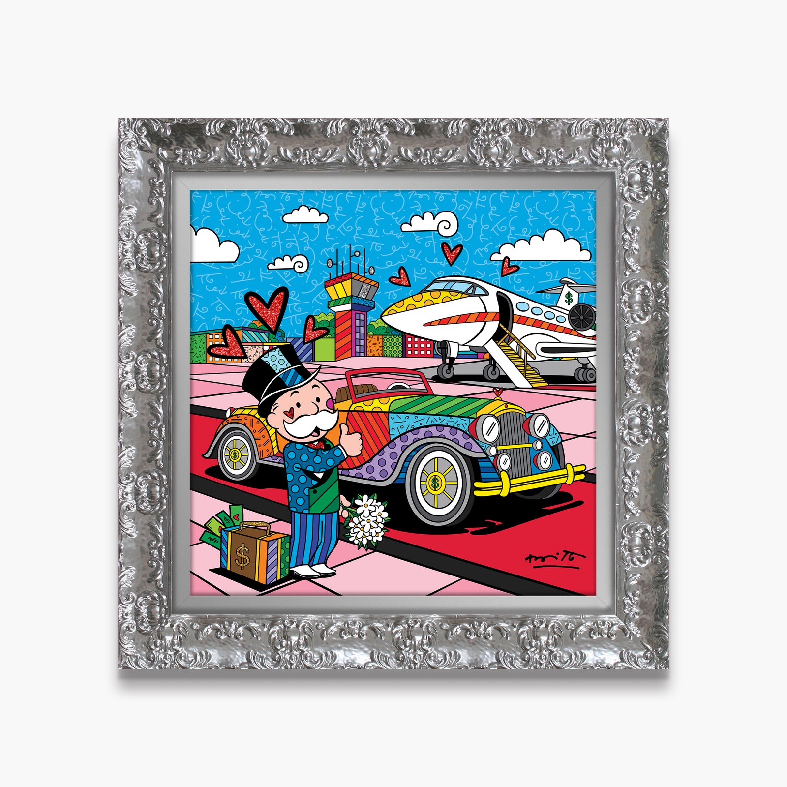 Billionaire's Club (Monopoly By Britto) - Limited Edition Print