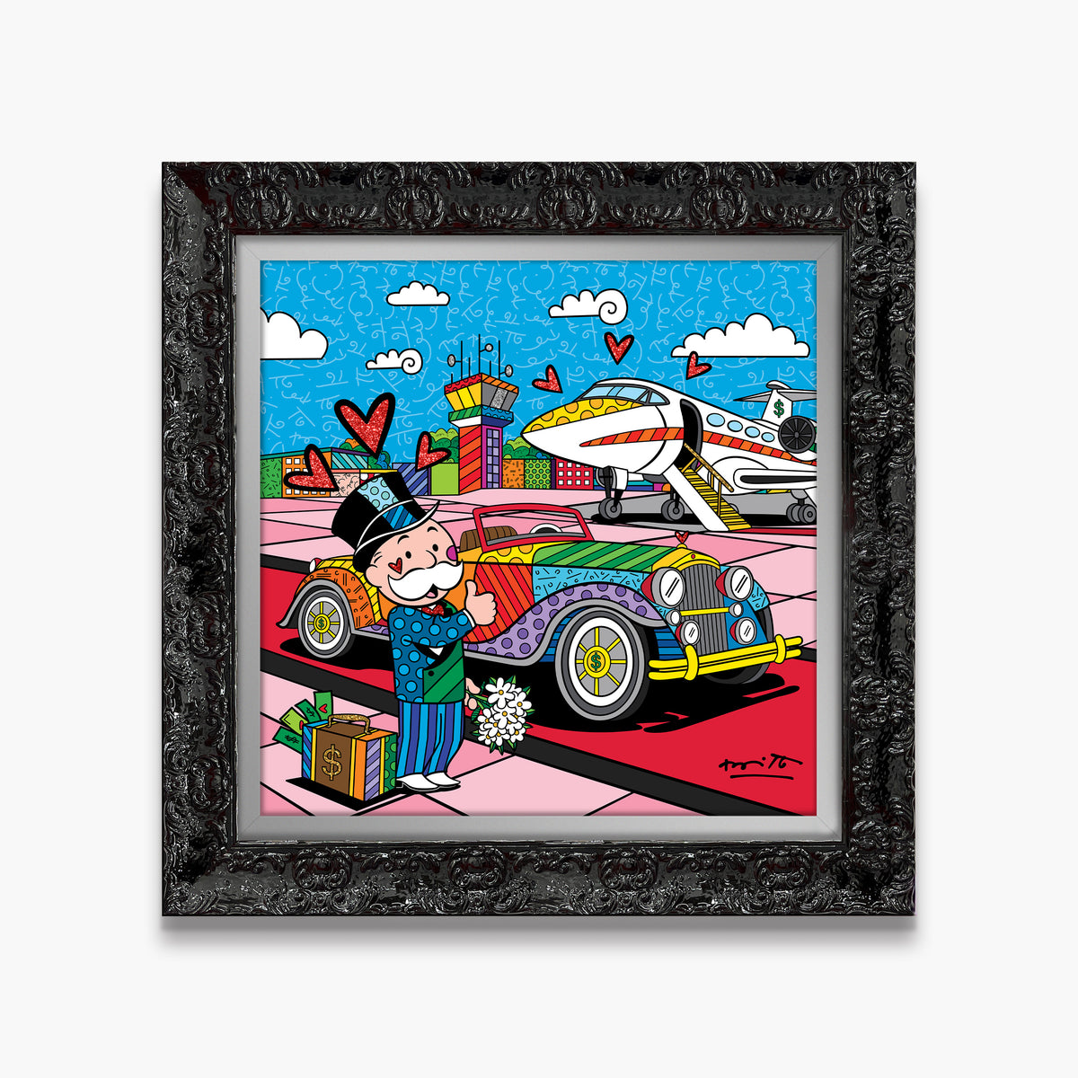 Billionaire's Club (Monopoly By Britto) - Limited Edition Print