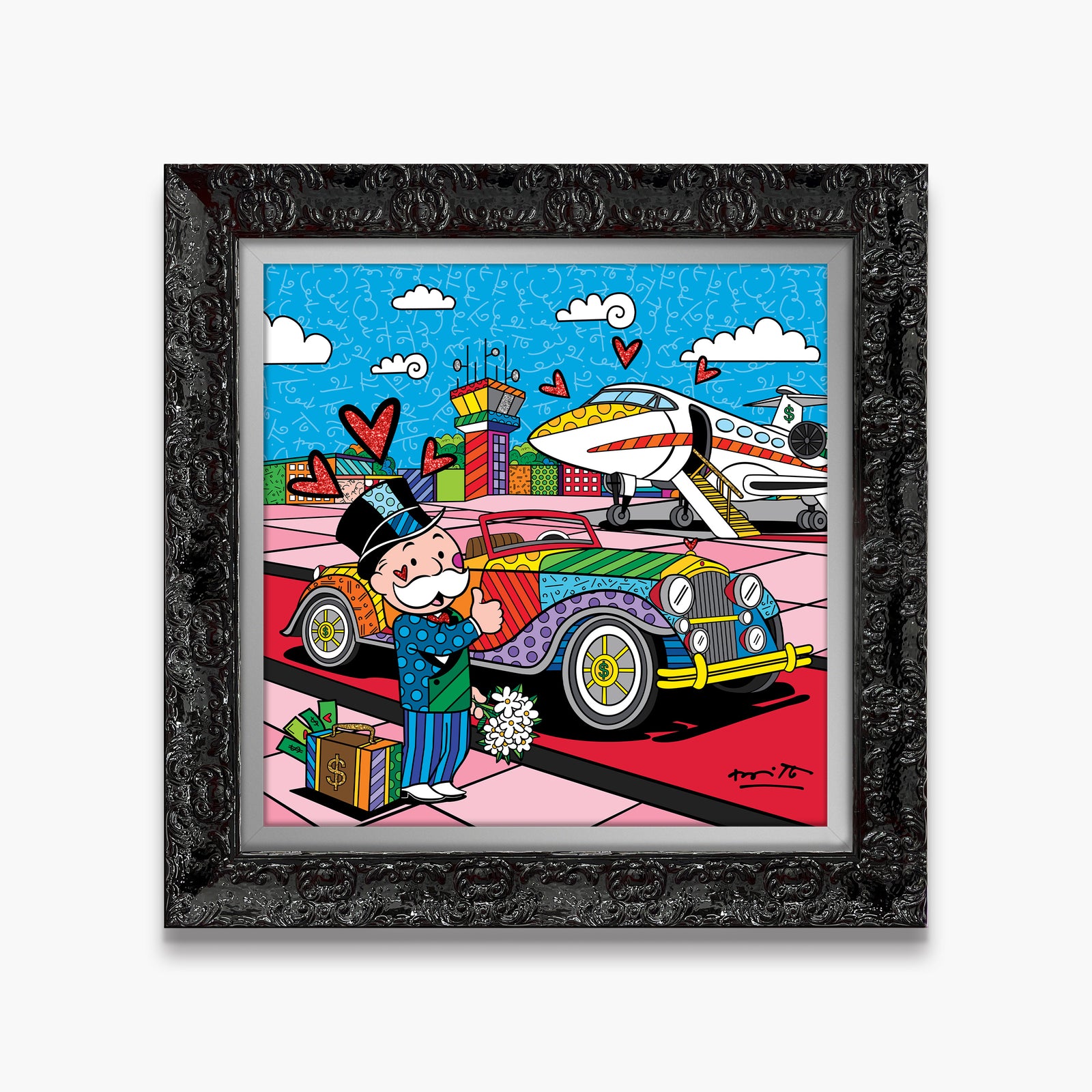 Billionaire's Club (Monopoly By Britto) - Limited Edition Print