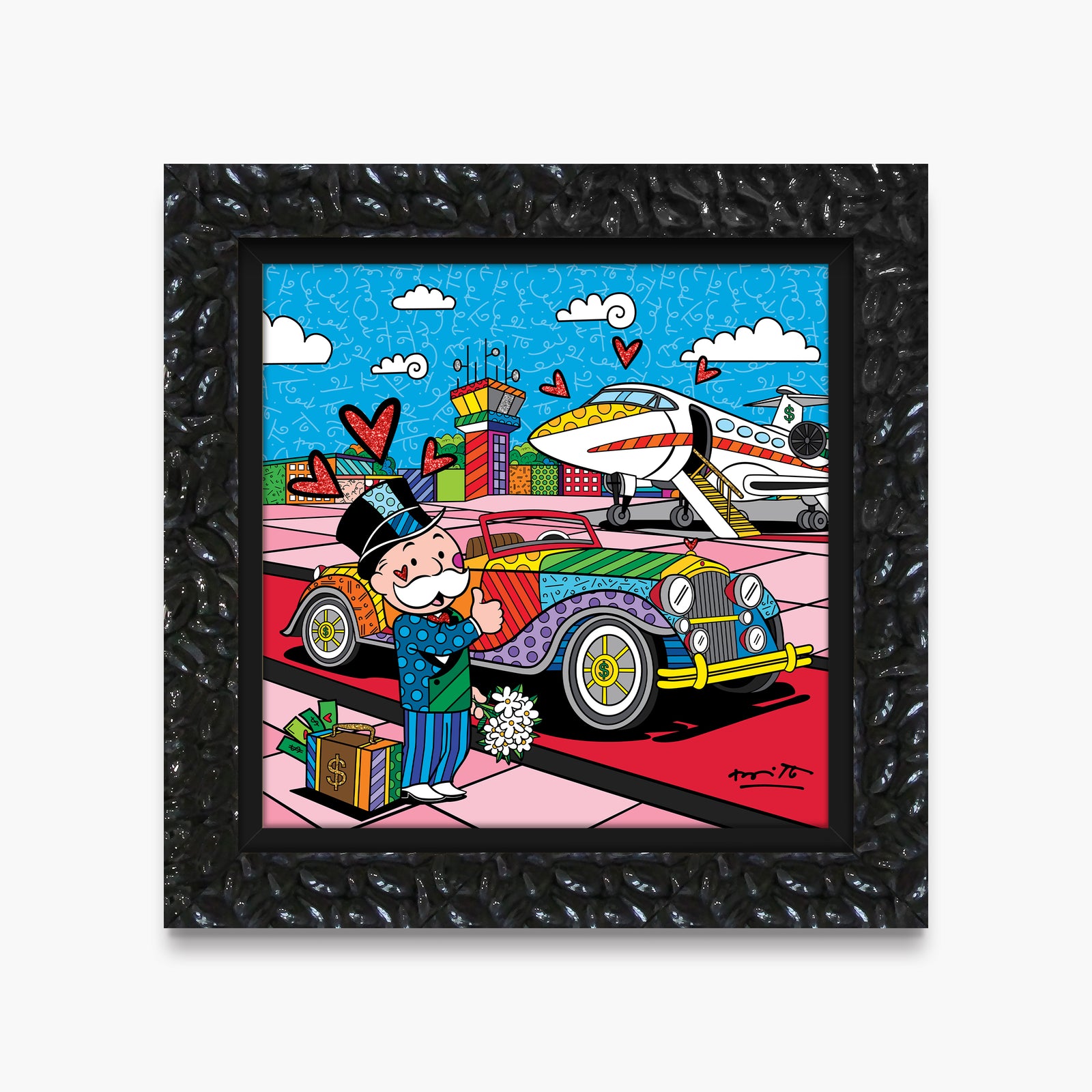 Billionaire's Club (Monopoly By Britto) - Limited Edition Print