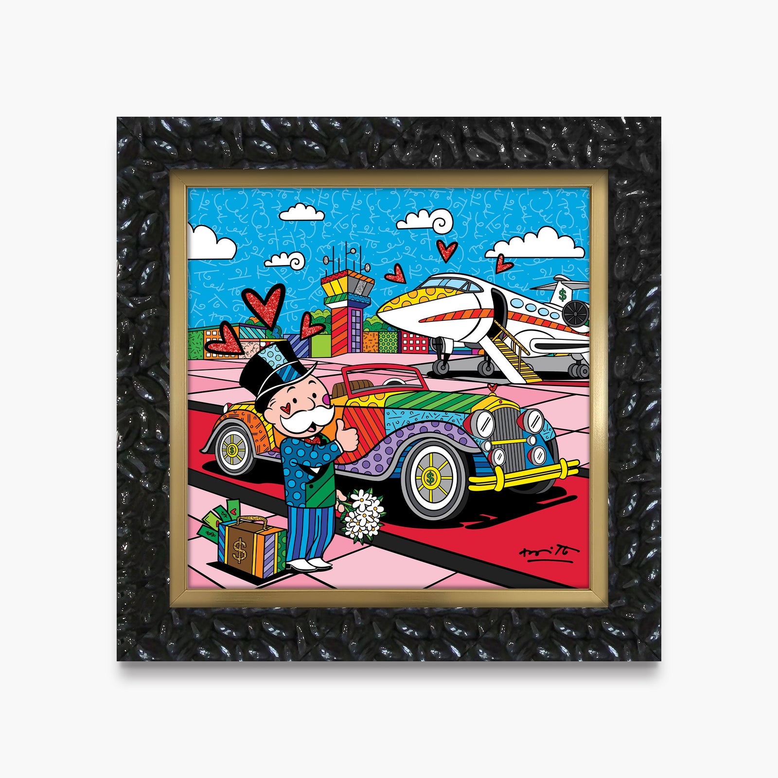 Billionaire's Club (Monopoly By Britto) - Limited Edition Print