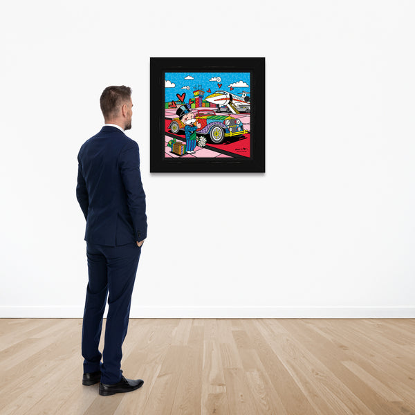 Billionaire's Club (Monopoly By Britto) - Limited Edition Print