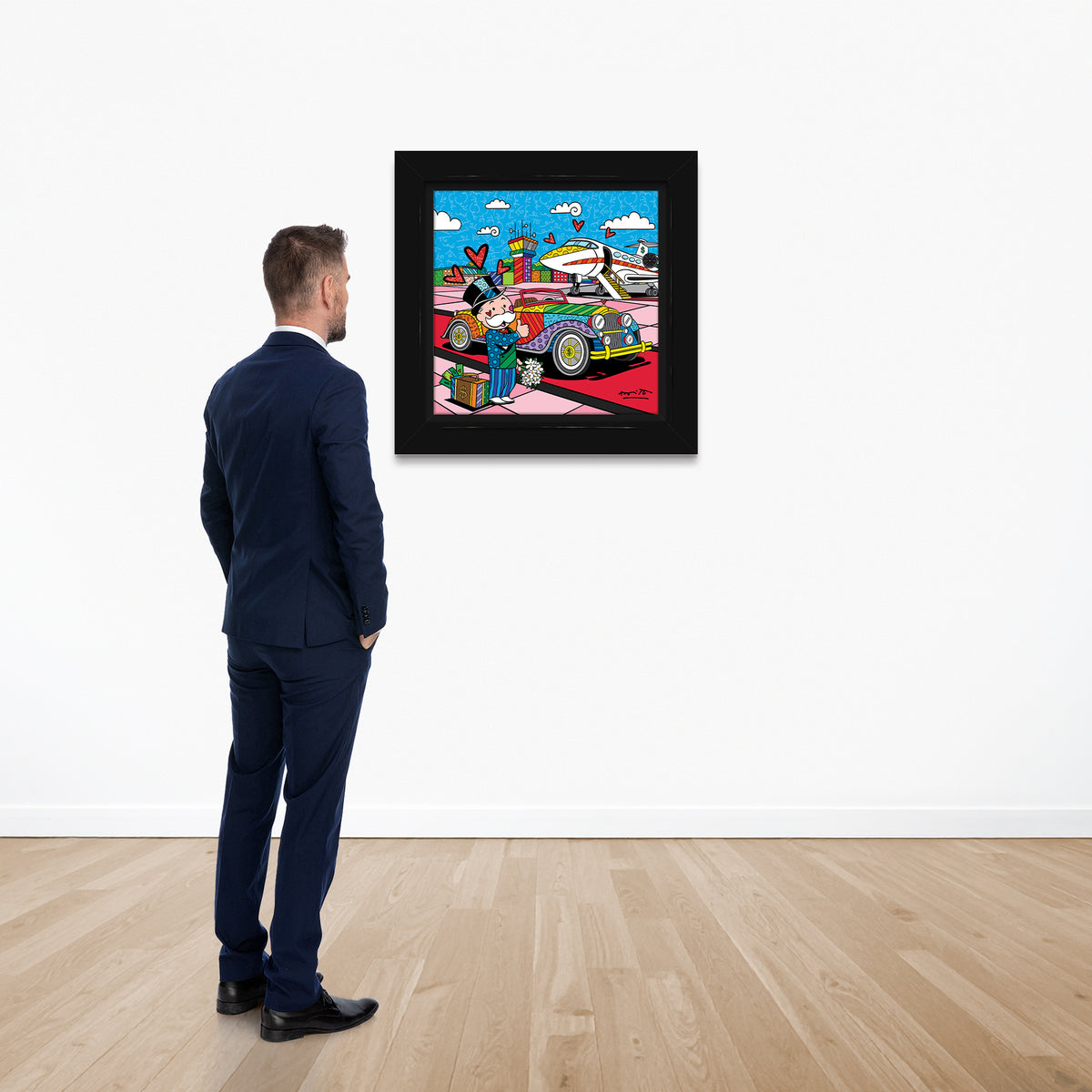 Billionaire's Club (Monopoly By Britto) - Limited Edition Print