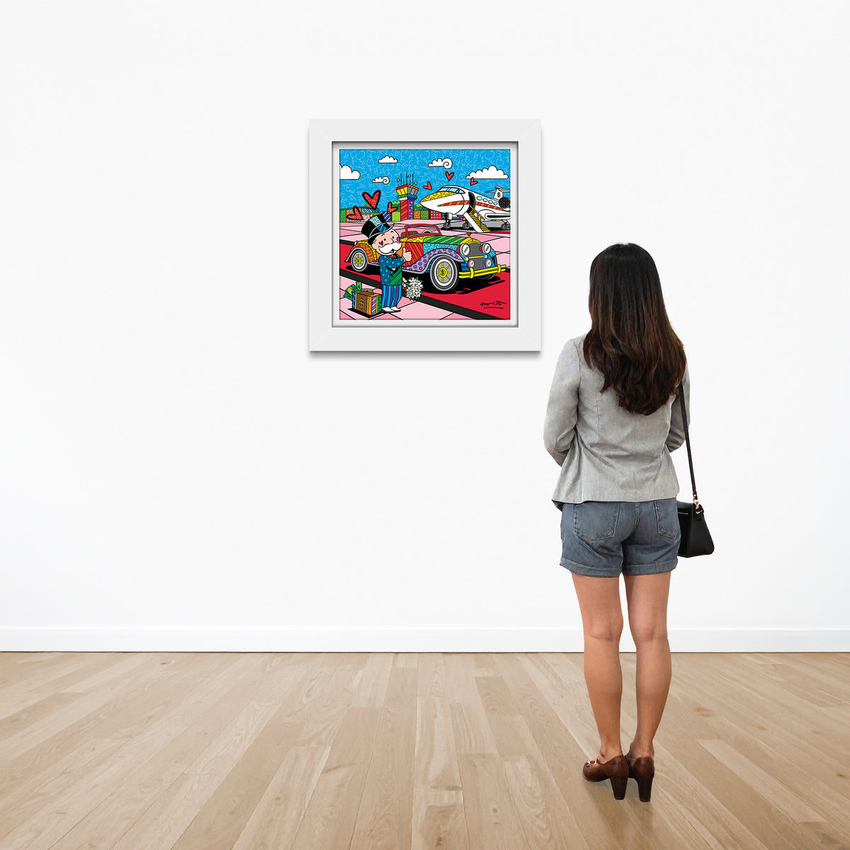 Billionaire's Club (Monopoly By Britto) - Limited Edition Print