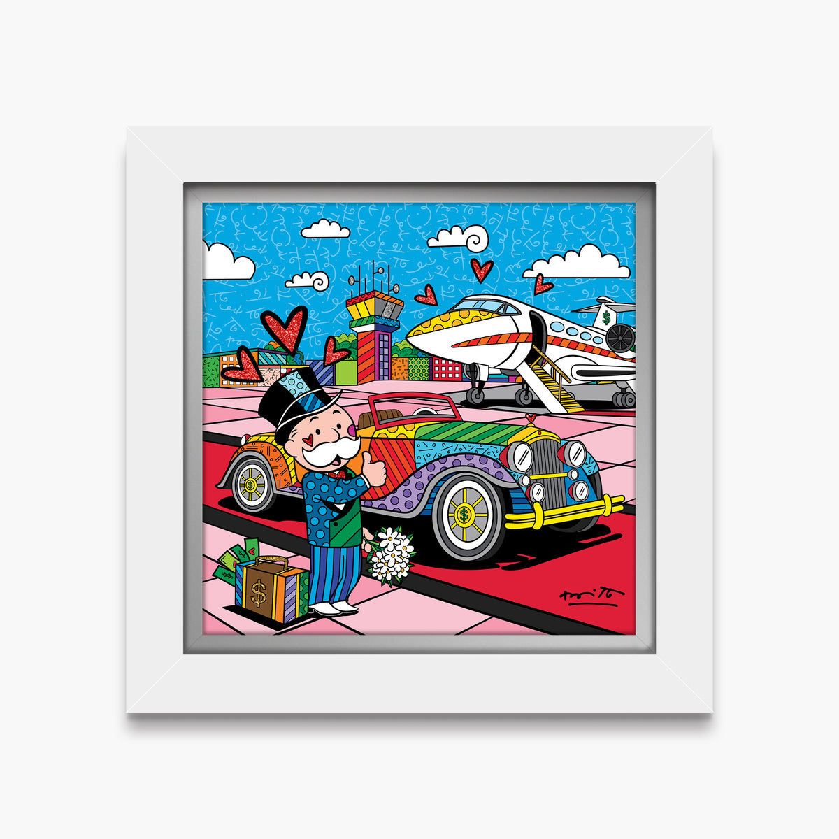 Billionaire's Club (Monopoly By Britto) - Limited Edition Print