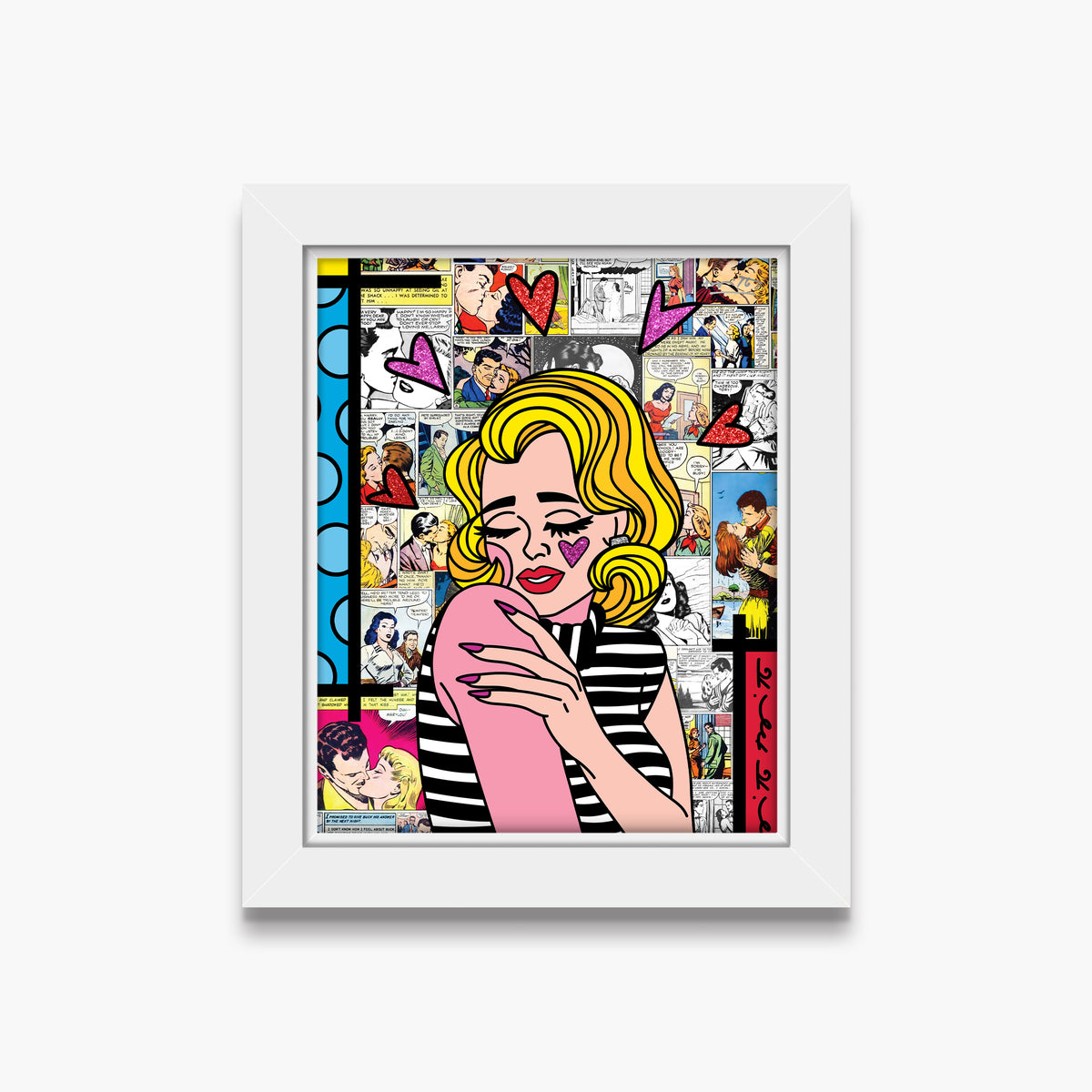 feelings limited edition print  colorful decorative collectible gift idea