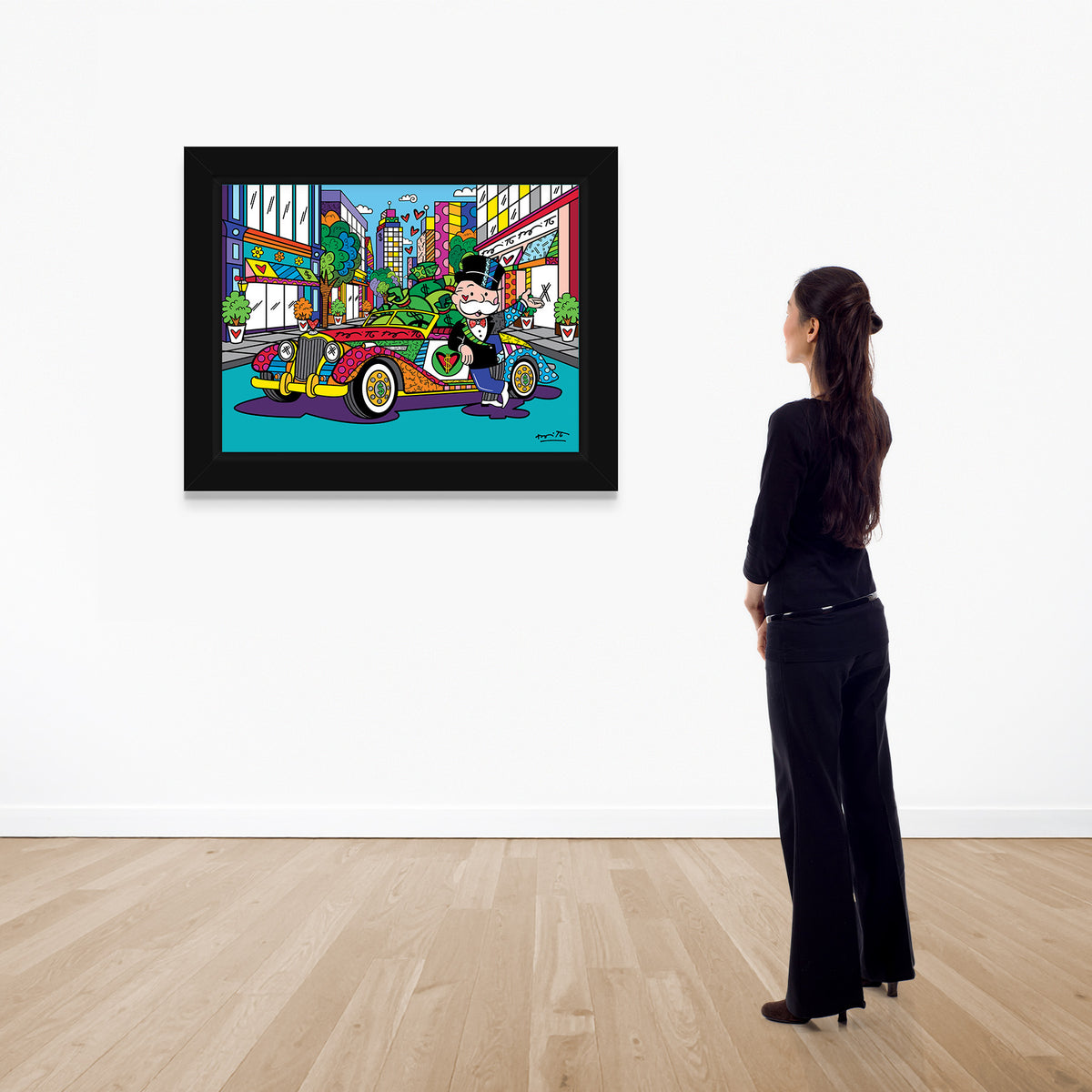King Of The Town (Monopoly By Britto) - Limited Edition Print