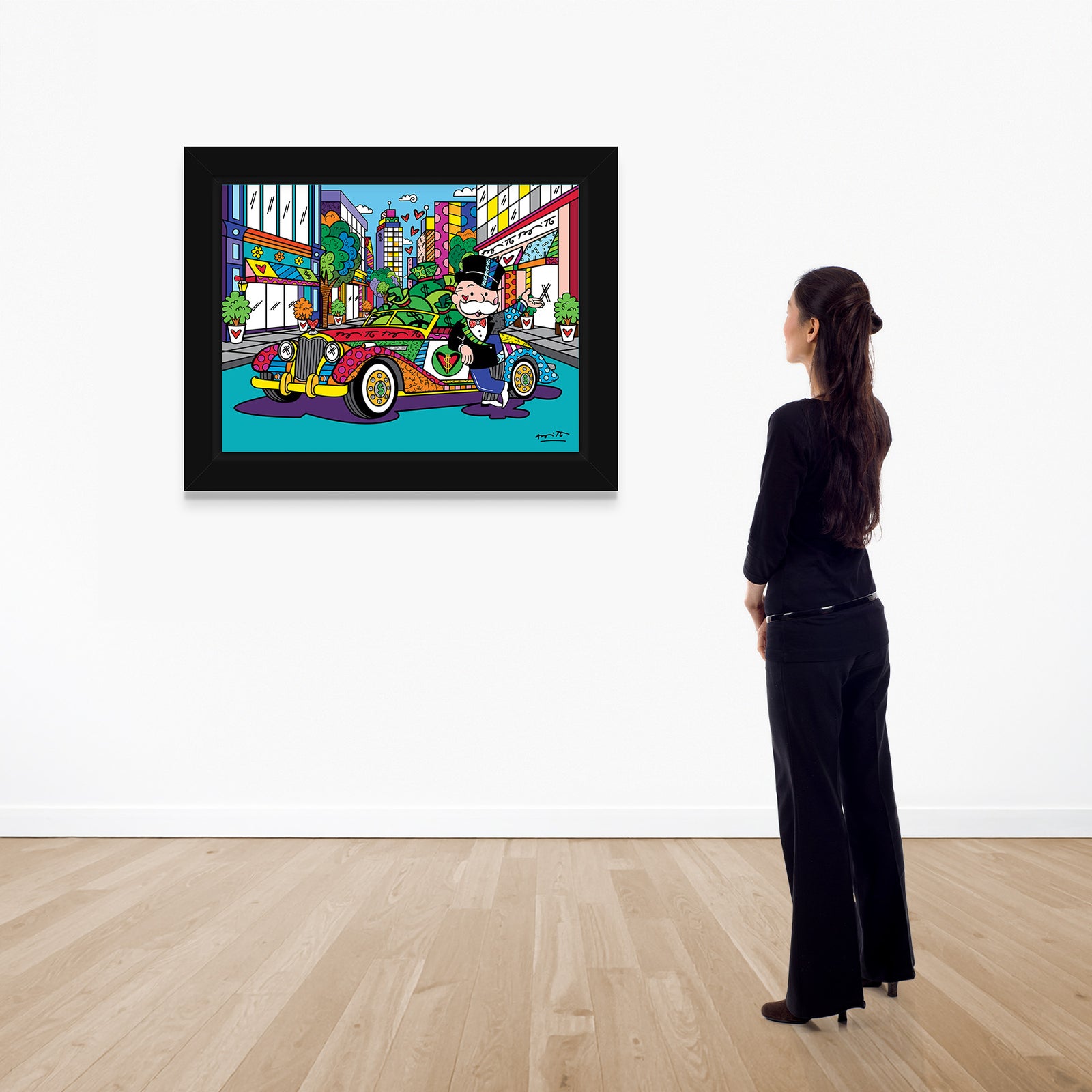 King Of The Town (Monopoly By Britto) - Limited Edition Print