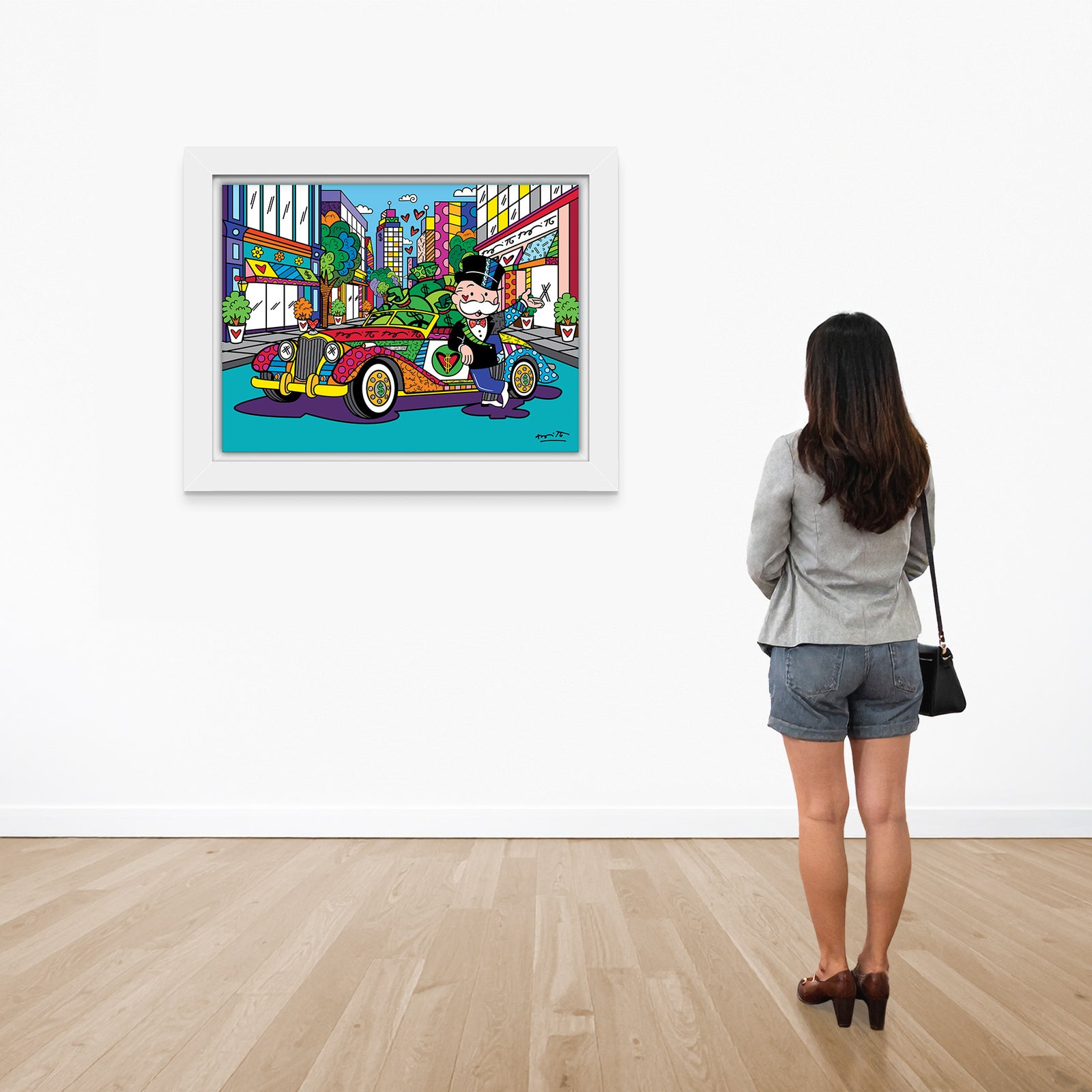 King Of The Town (Monopoly By Britto) - Limited Edition Print