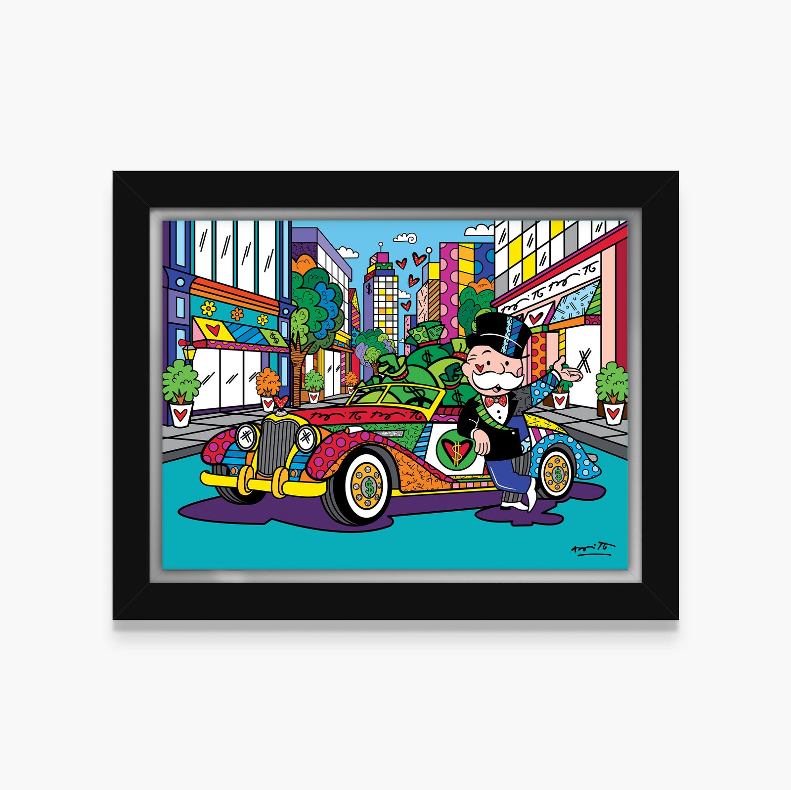 King Of The Town (Monopoly By Britto) - Limited Edition Print
