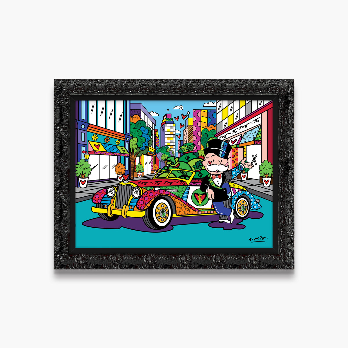 King Of The Town (Monopoly By Britto) - Limited Edition Print