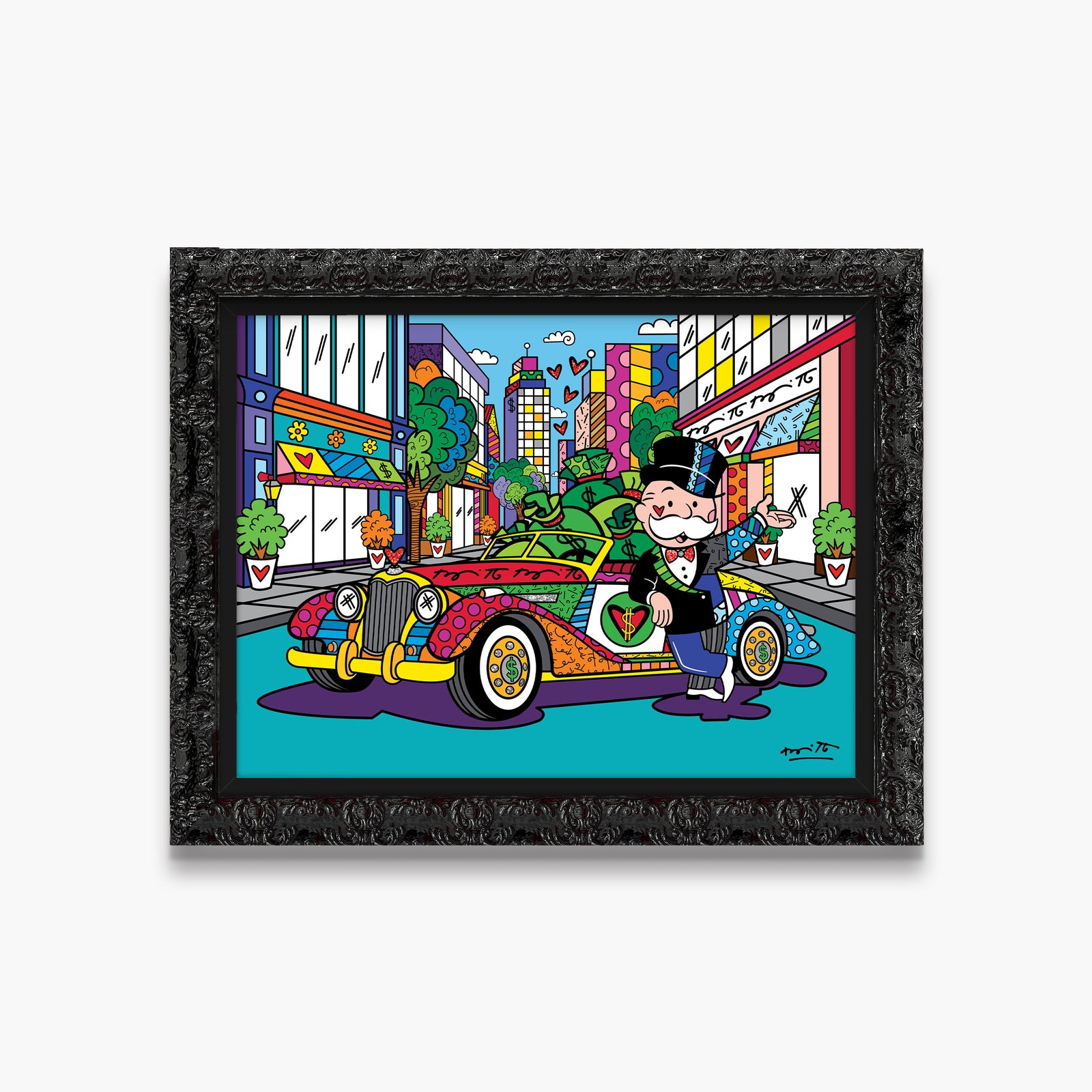 King Of The Town (Monopoly By Britto) - Limited Edition Print