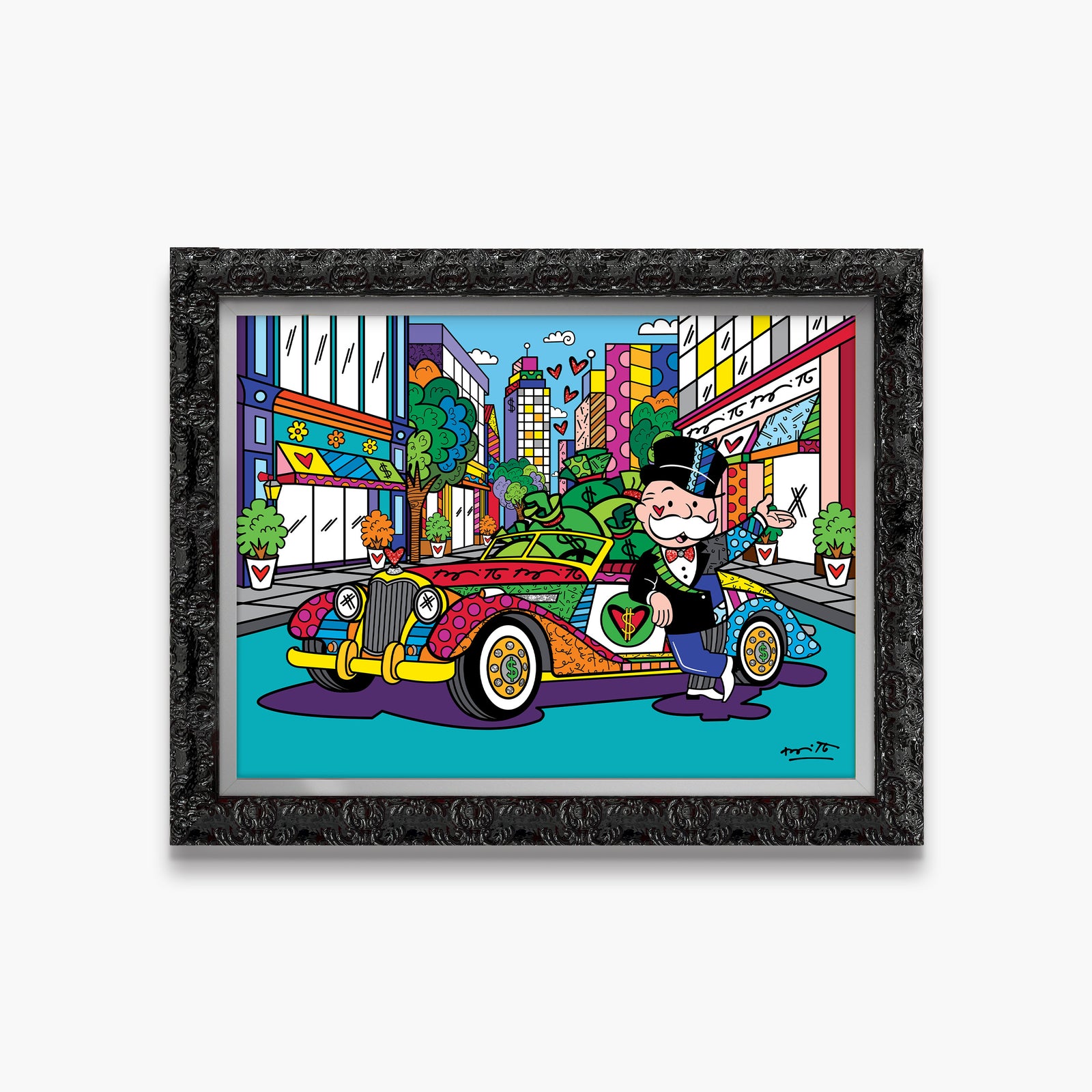 King Of The Town (Monopoly By Britto) - Limited Edition Print