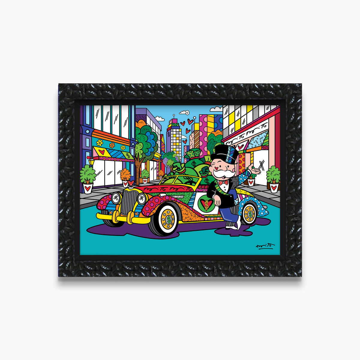 King Of The Town (Monopoly By Britto) - Limited Edition Print
