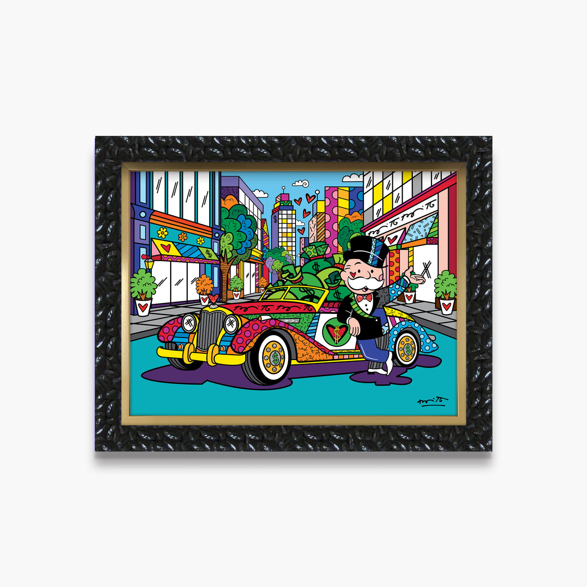 King Of The Town (Monopoly By Britto) - Limited Edition Print