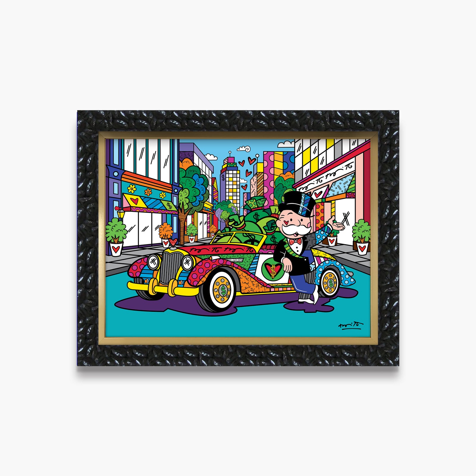 King Of The Town (Monopoly By Britto) - Limited Edition Print